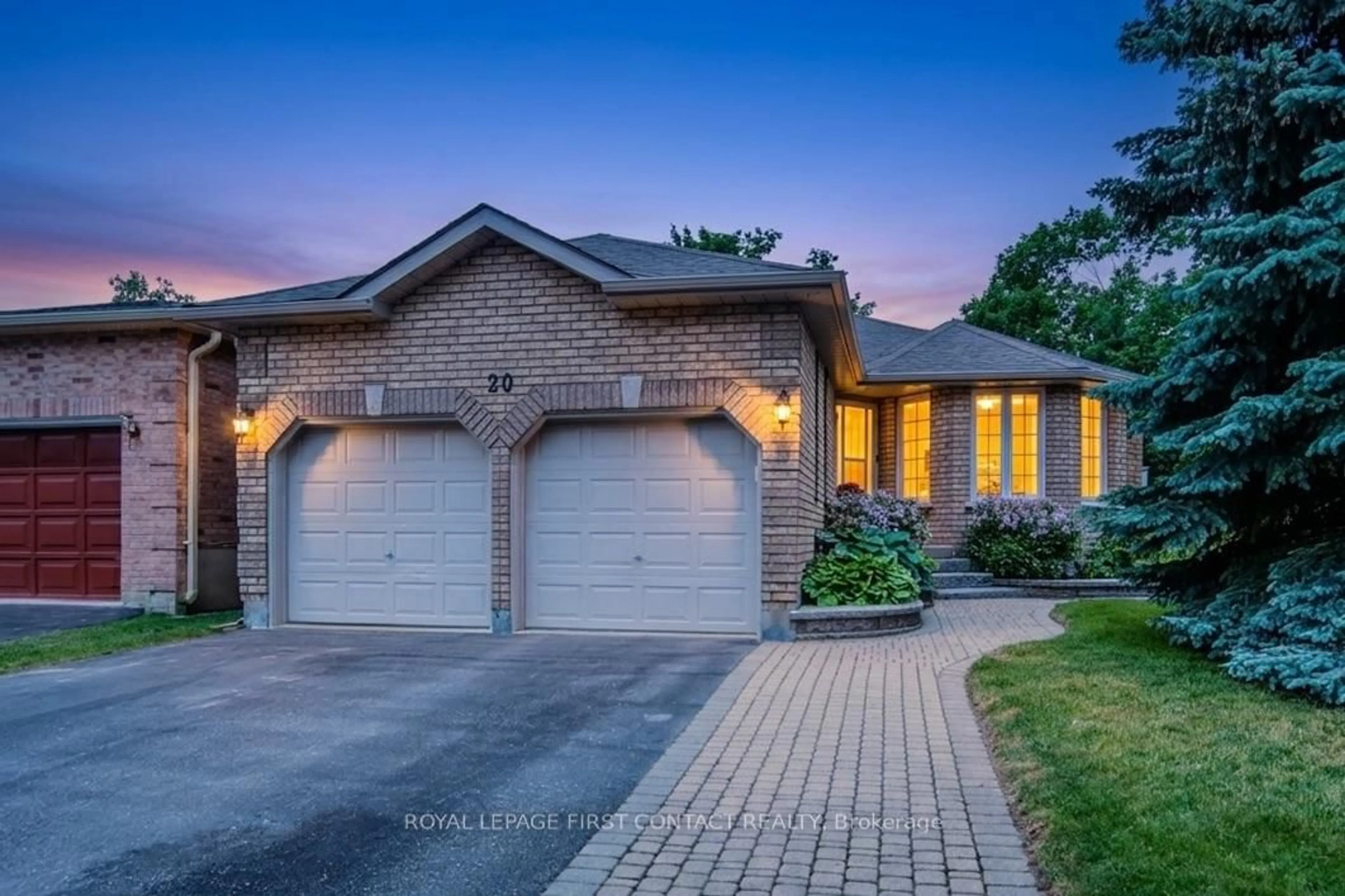Home with brick exterior material, street for 20 McVeigh Dr, Barrie Ontario L4N 7E2