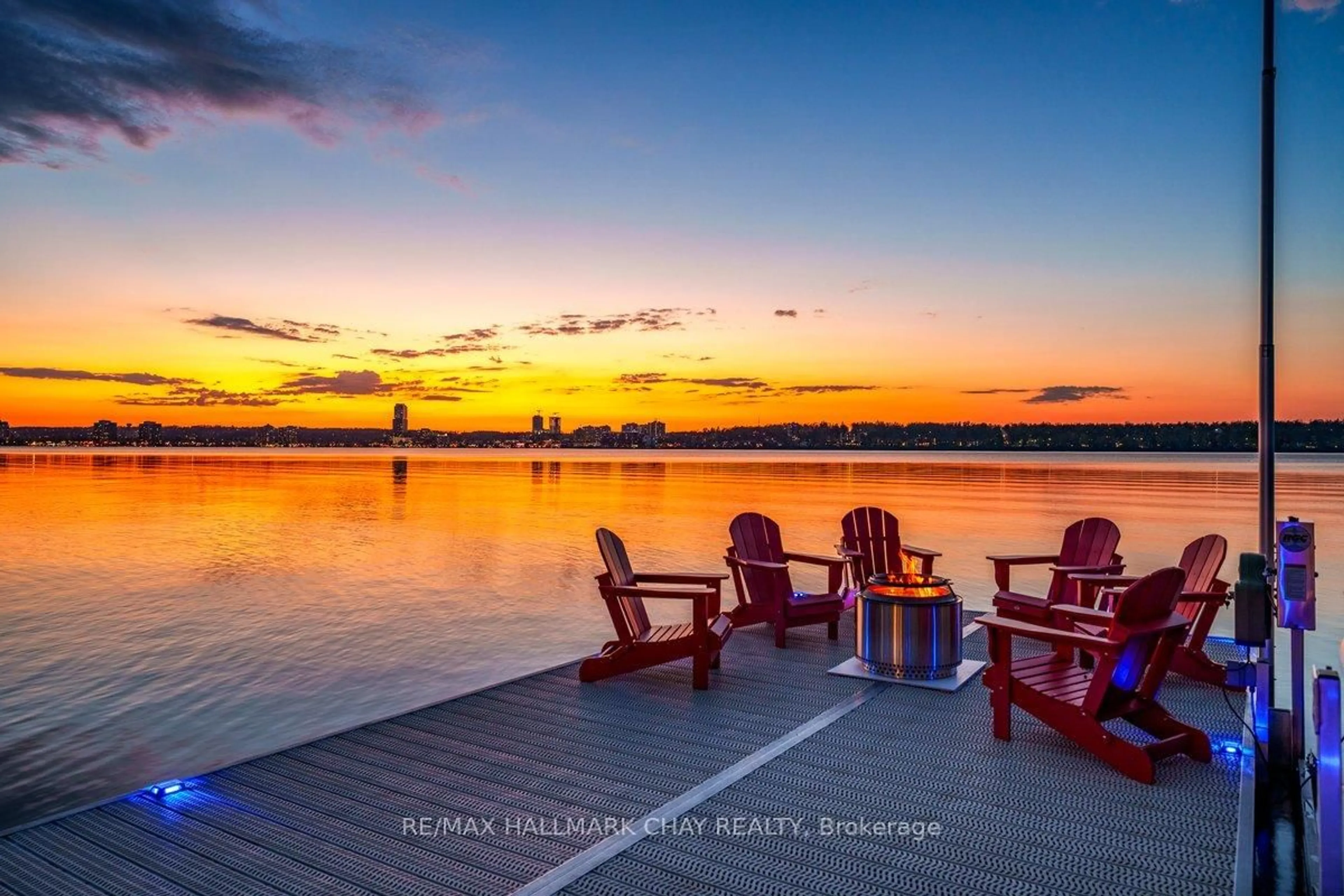 Patio, water/lake/river/ocean view for 230 Kempview Lane, Barrie Ontario L4N 3W9