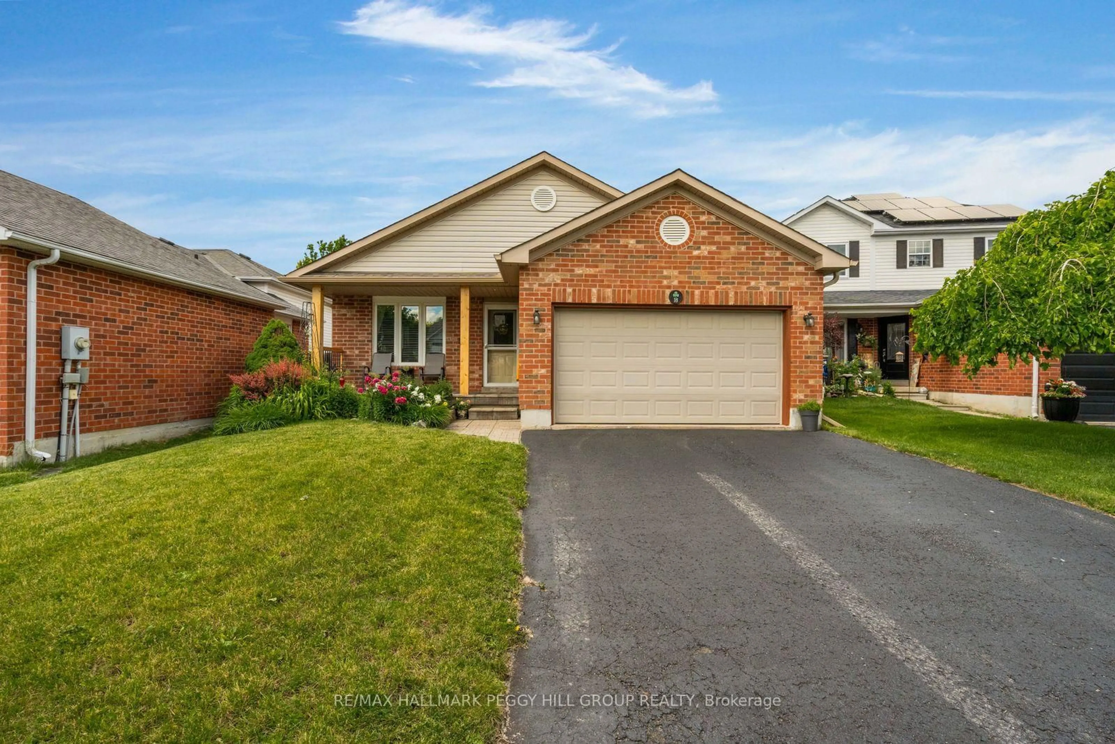 Home with brick exterior material, street for 18 Draper Cres, Barrie Ontario L4N 8A9
