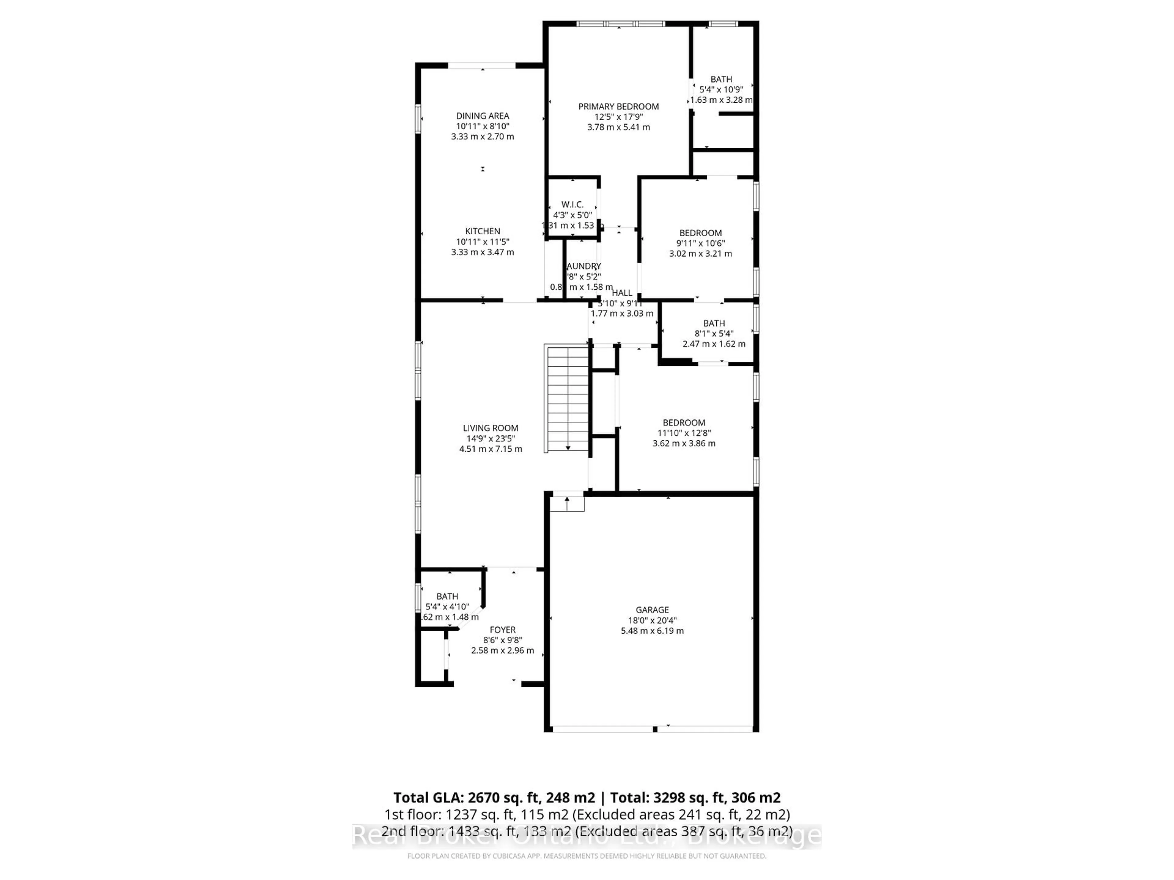Floor plan for 3135 Emperor Dr, Orillia Ontario L3V 0G4
