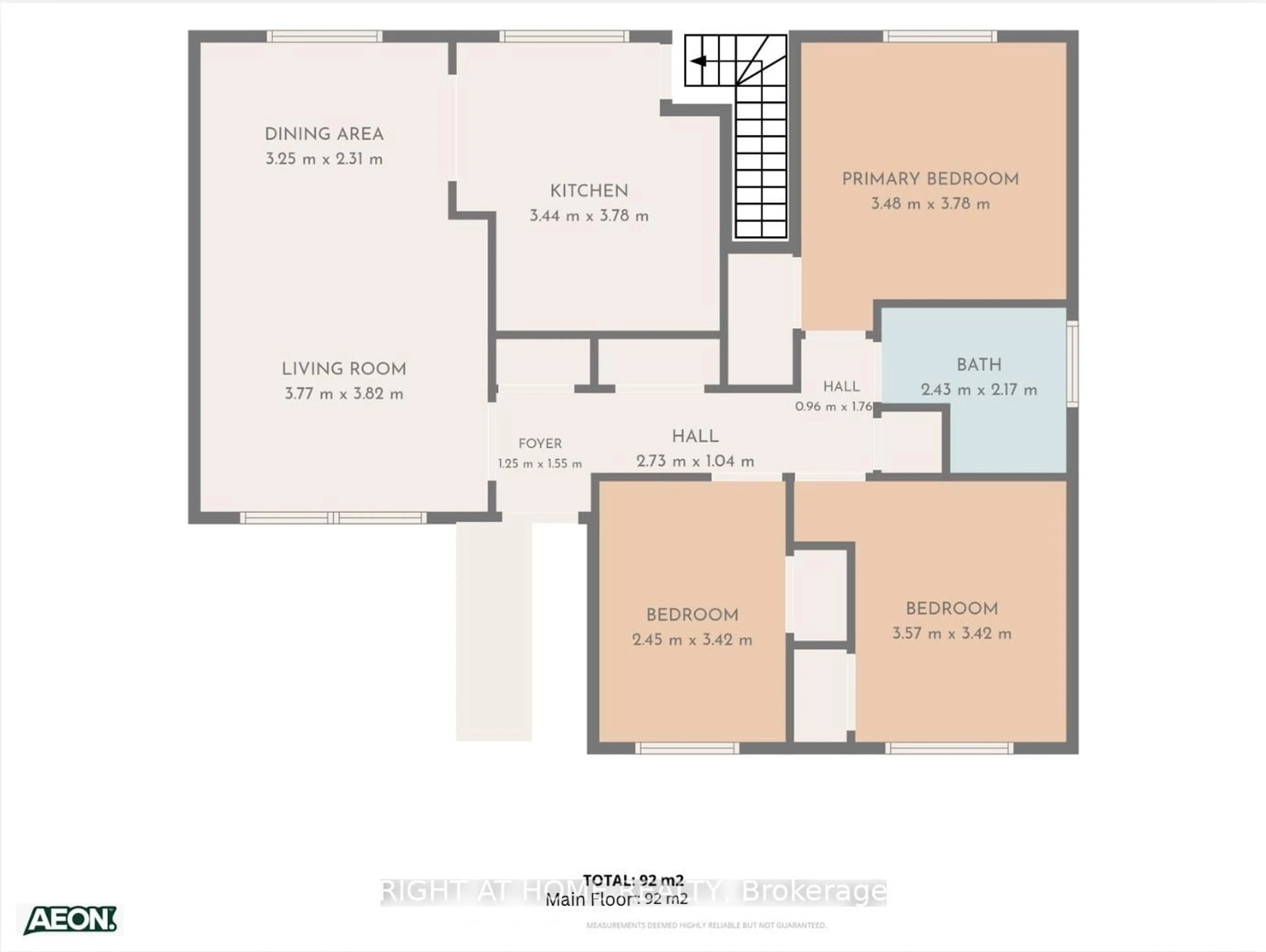Floor plan for 201 Steel St, Barrie Ontario L4M 2G8