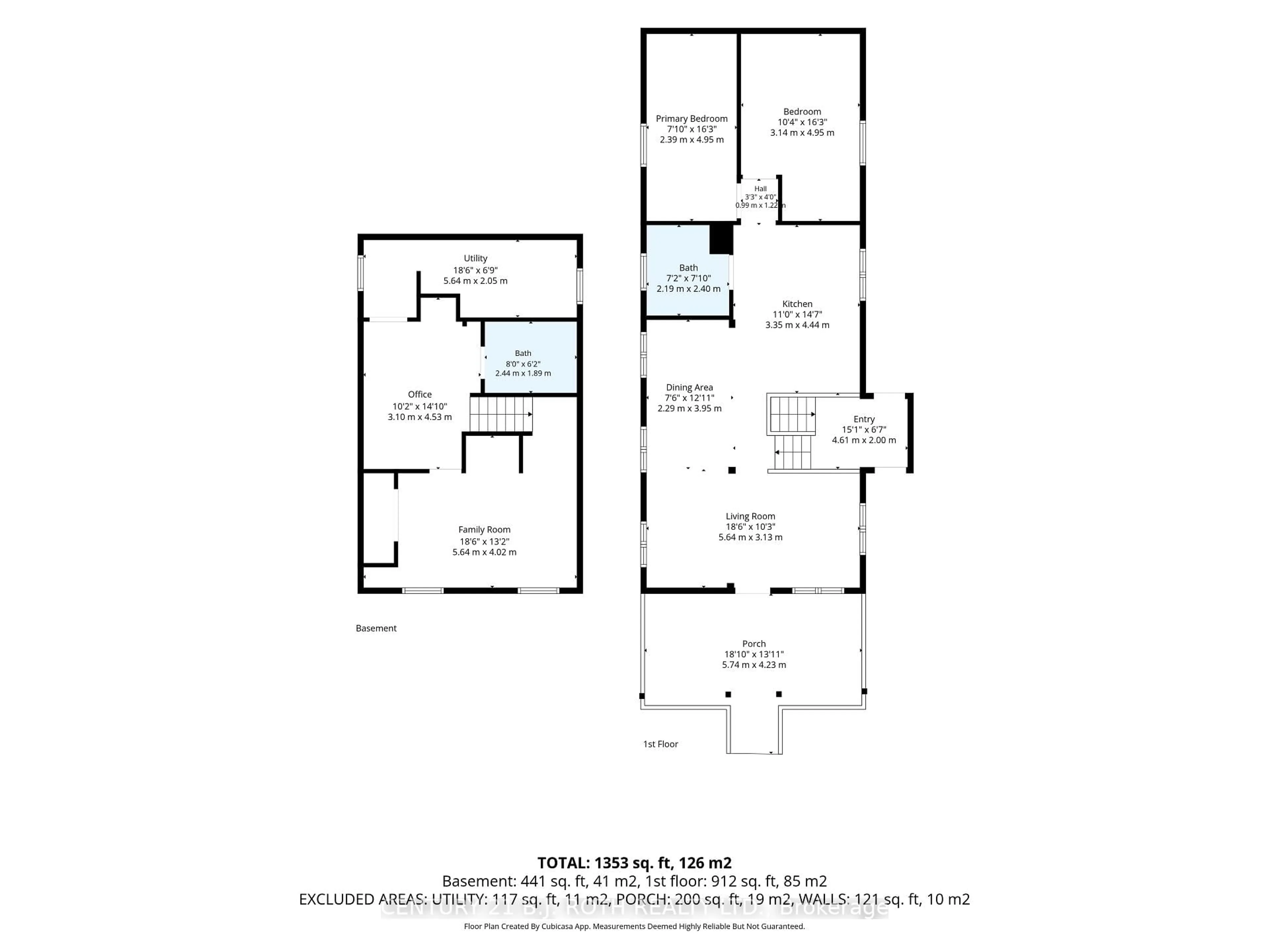 Floor plan for 3448 CORONATION Ave, Severn Ontario L0K 1G0