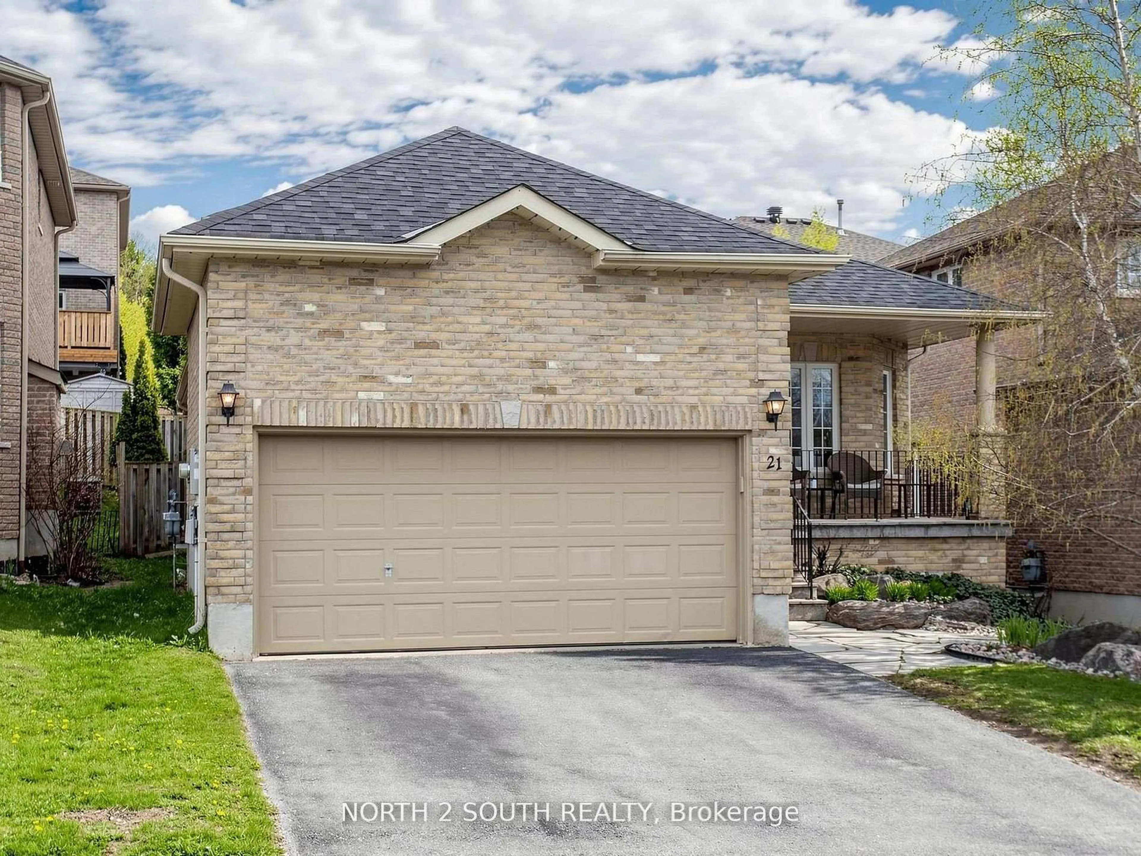 Home with brick exterior material, street for 21 Black Ash Tr, Barrie Ontario L4N 3K2
