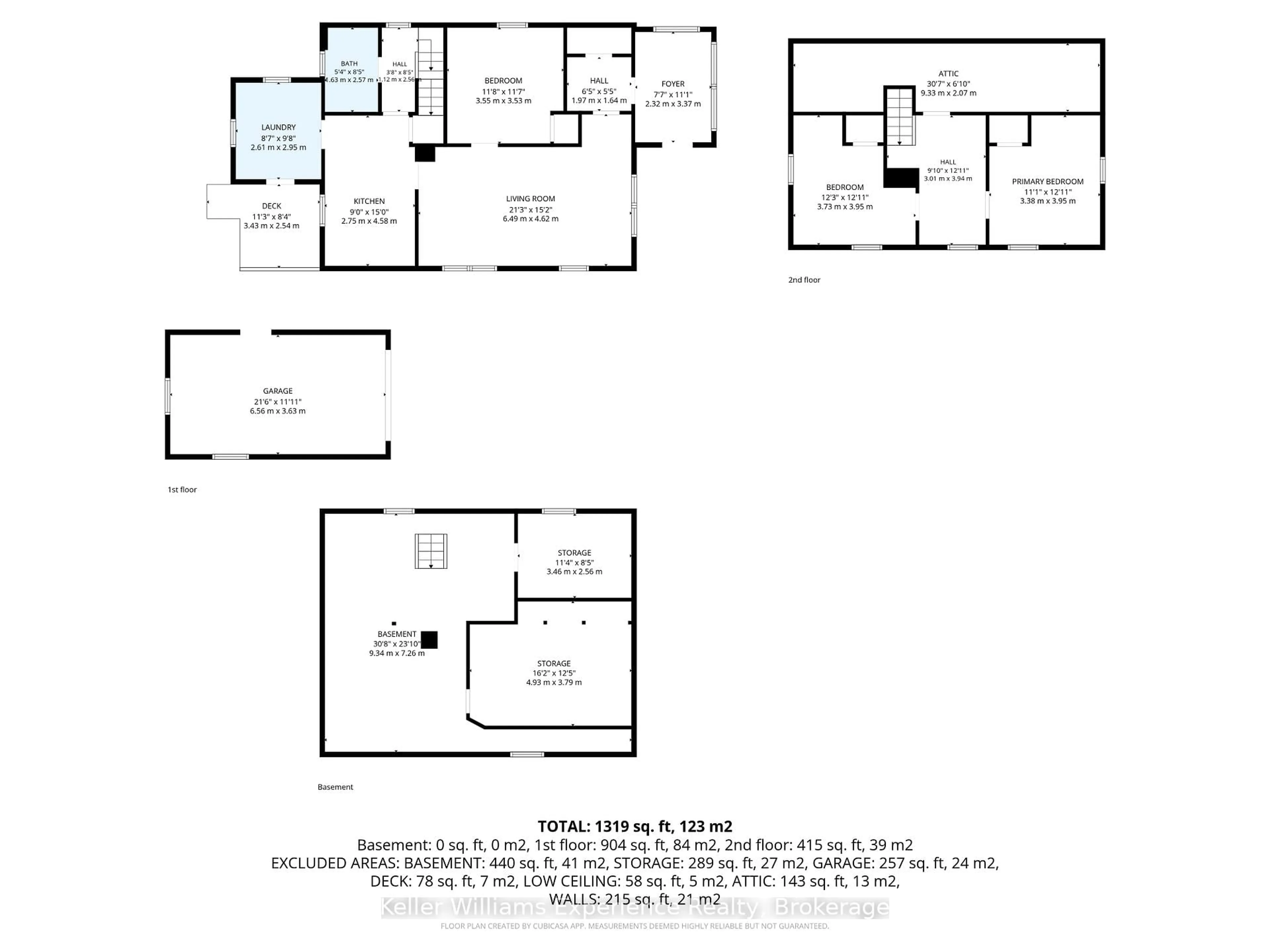 Floor plan for 239 Oak St, Clearview Ontario L0M 1S0