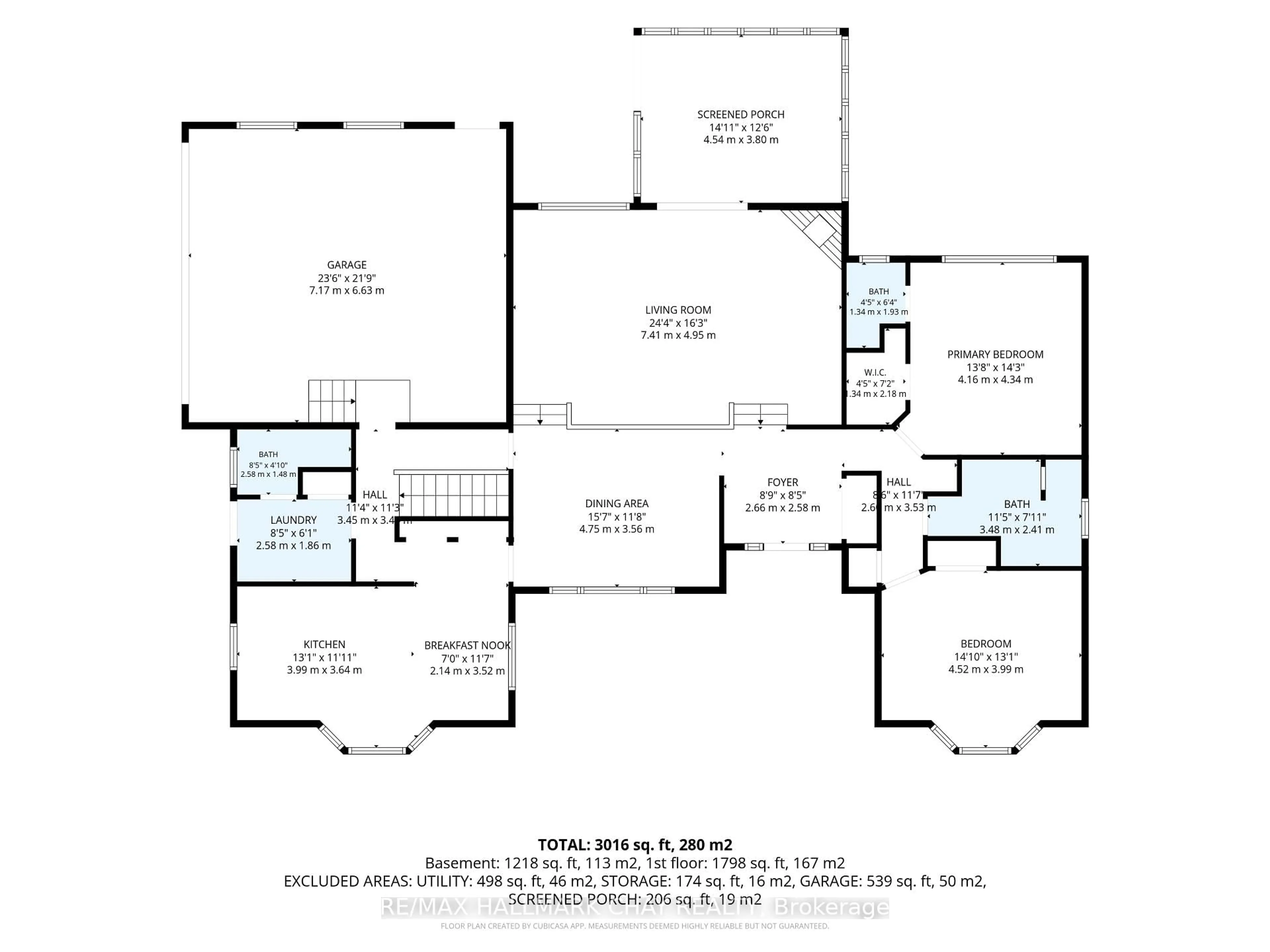 Floor plan for 75 Cathedral Pines Rd, Oro-Medonte Ontario L4M 4Y8