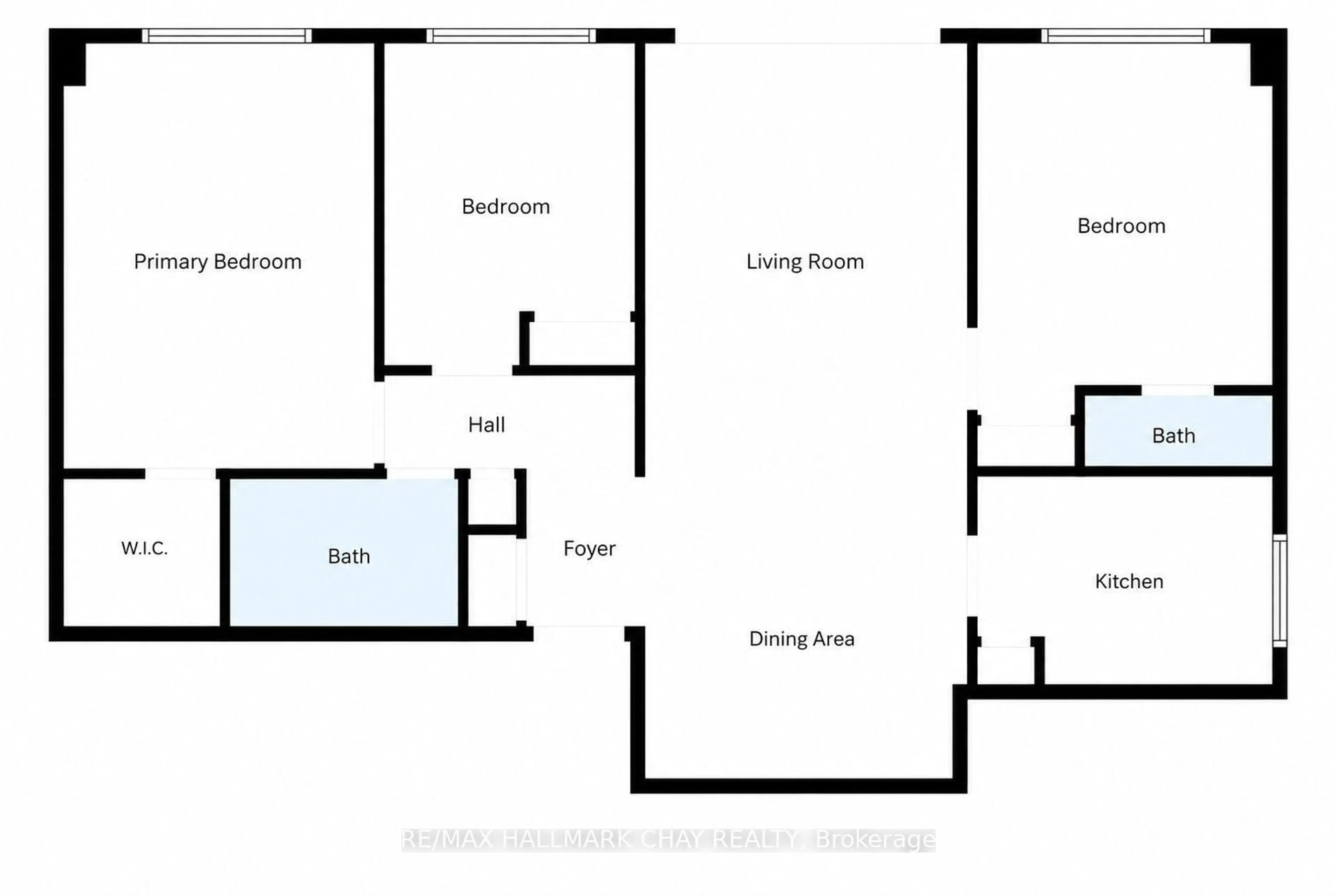 Floor plan for 414 Blake St #306, Barrie Ontario L4M 5J7