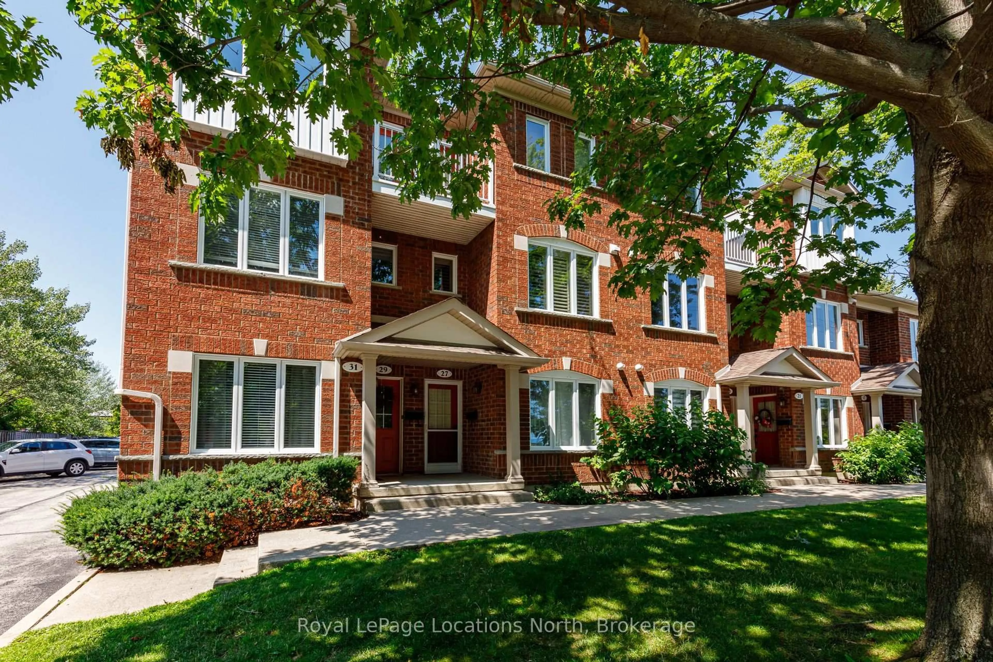 Home with brick exterior material, street for 13 Raglan St #27, Collingwood Ontario L9Y 5J5