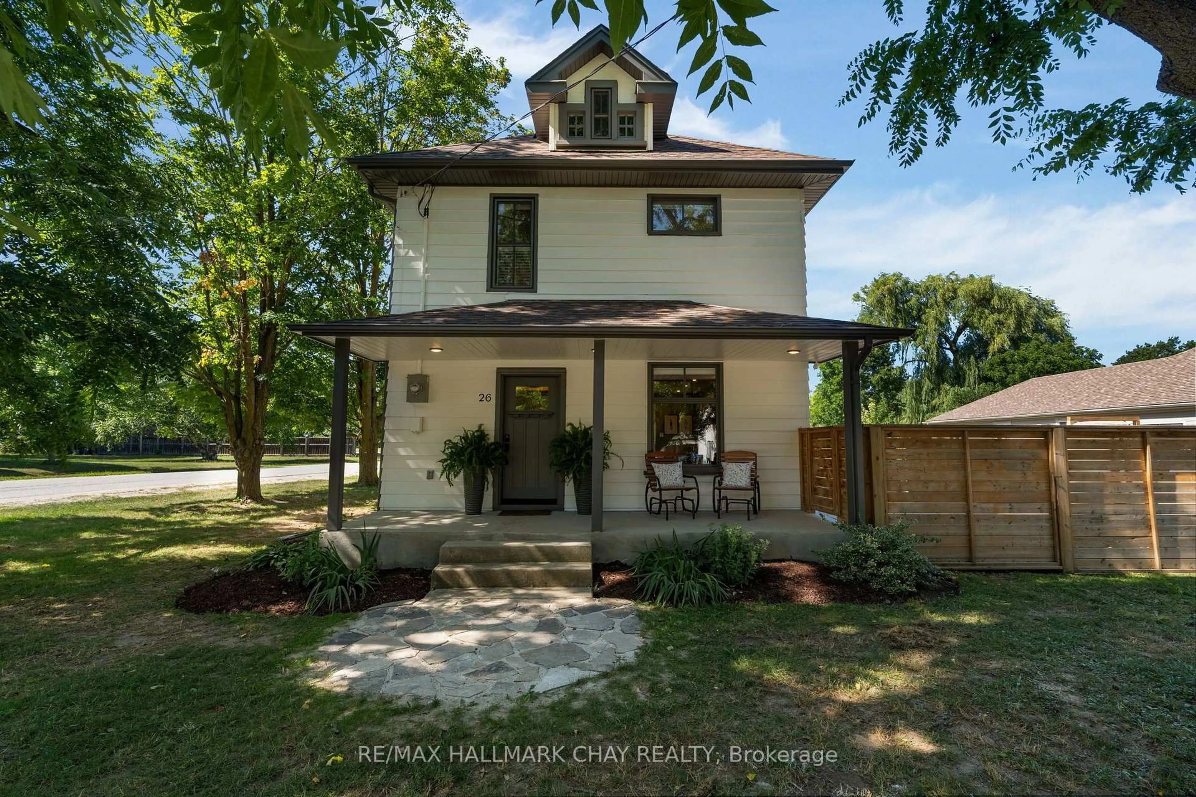 Home with brick exterior material, street for 26 Edward St, Clearview Ontario L0M 1G0