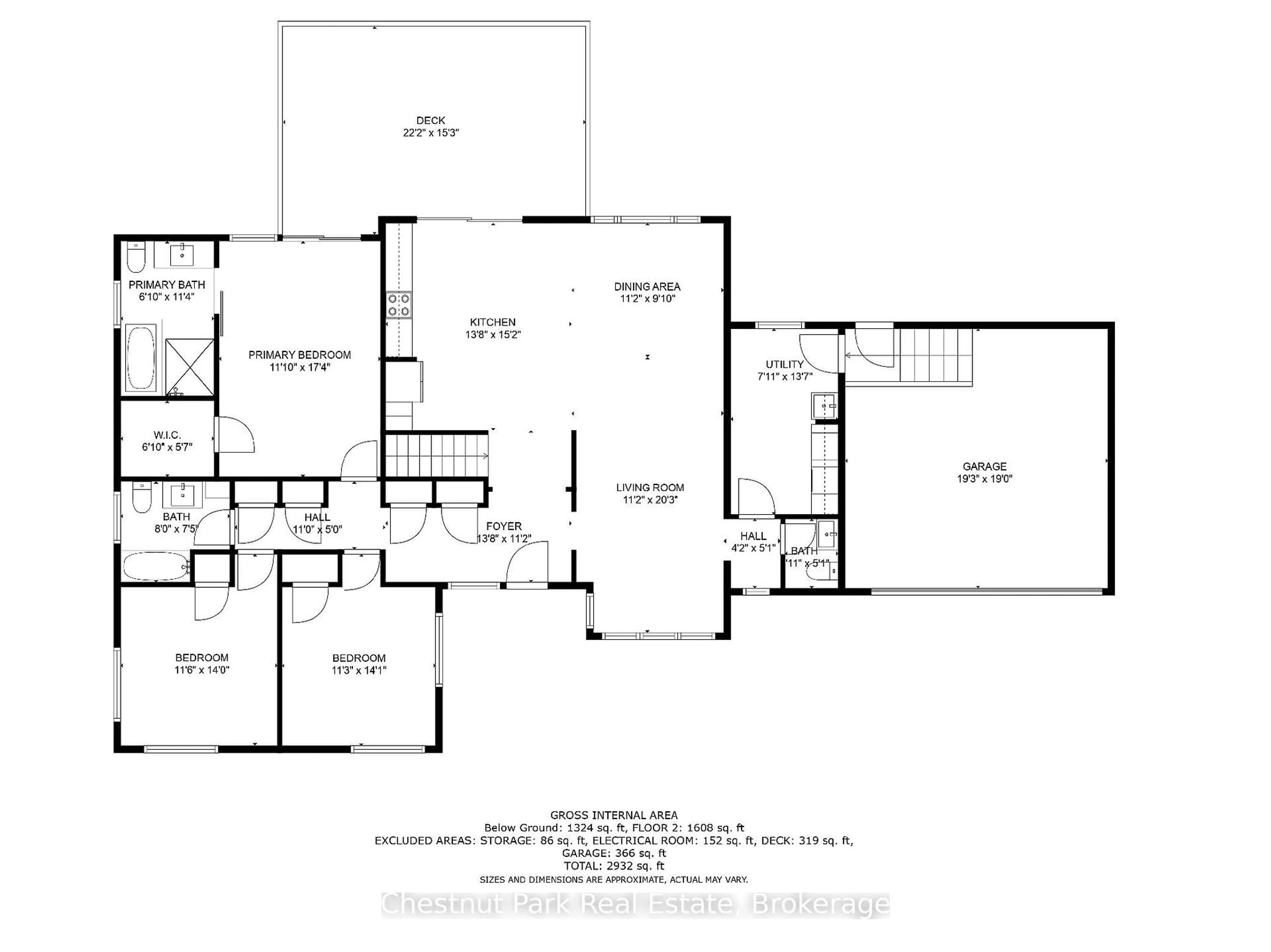 Floor plan for 2890 Nottawasaga Conc 10, Clearview Ontario L9Y 3Y9