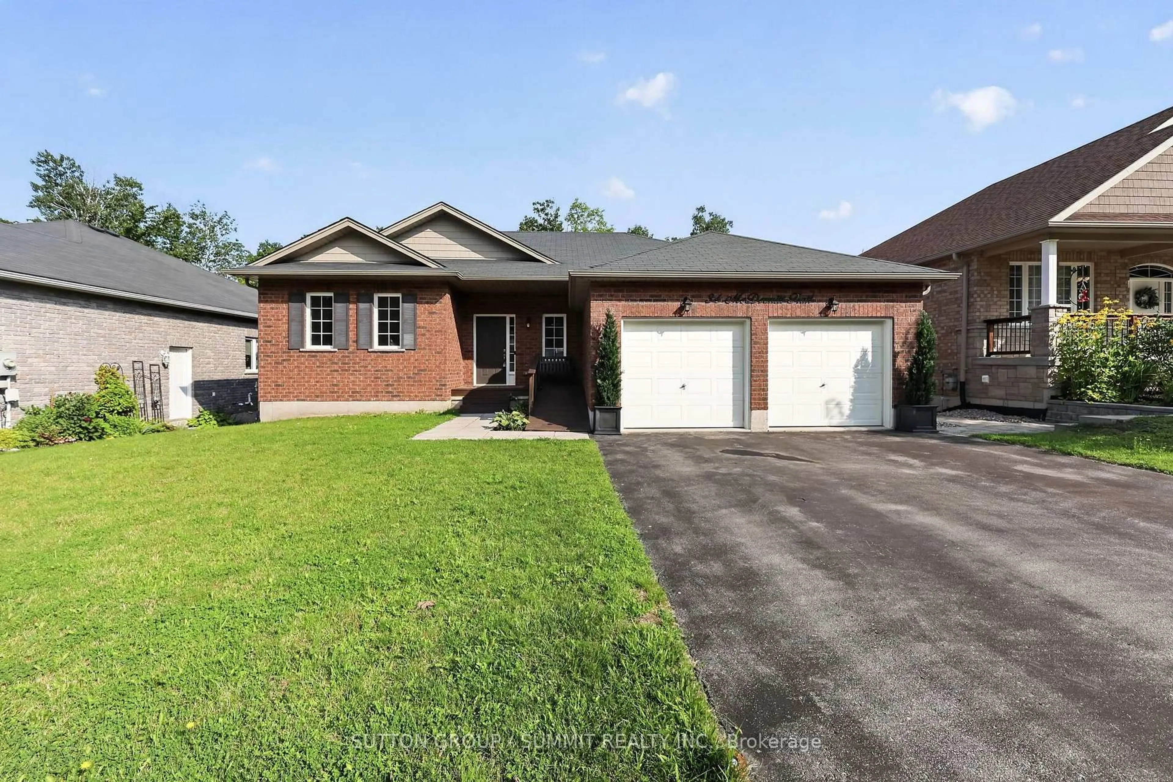 Home with brick exterior material, street for 34 MCDERMITT Tr, Tay Ontario L0K 2A0