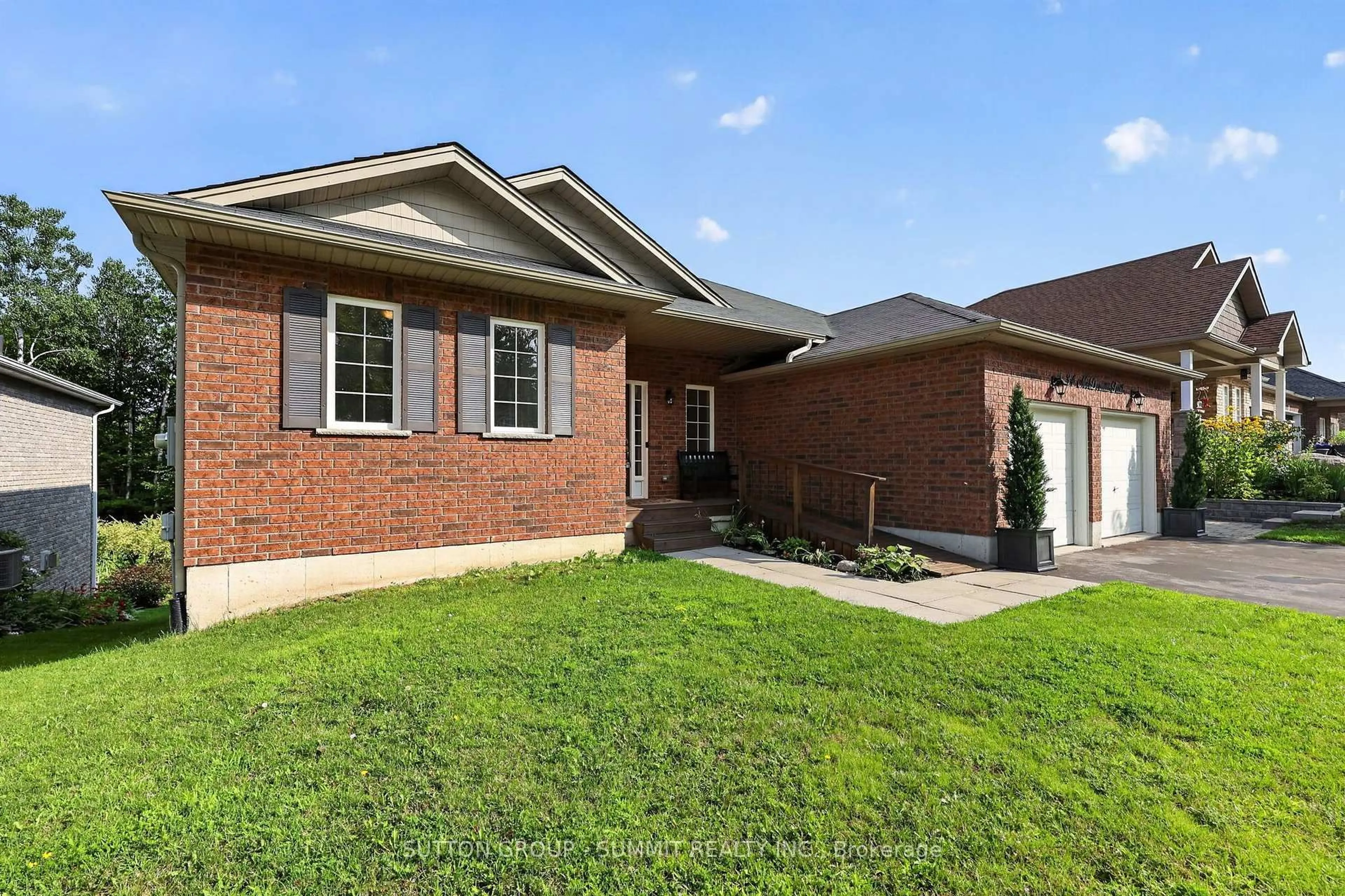 Home with brick exterior material, street for 34 MCDERMITT Tr, Tay Ontario L0K 2A0