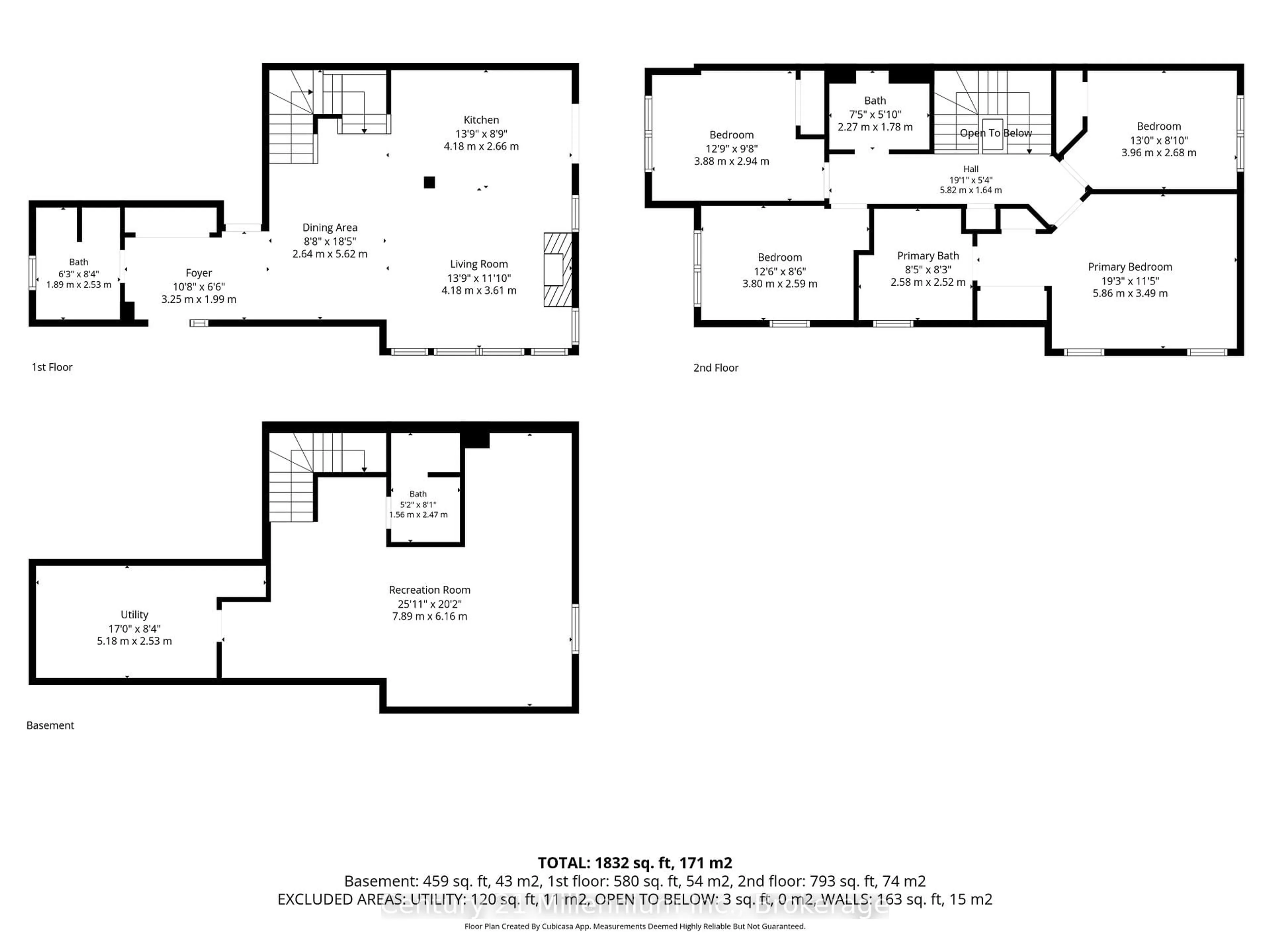 Floor plan for 46 Greaves Ave, Collingwood Ontario L9Y 0Z5