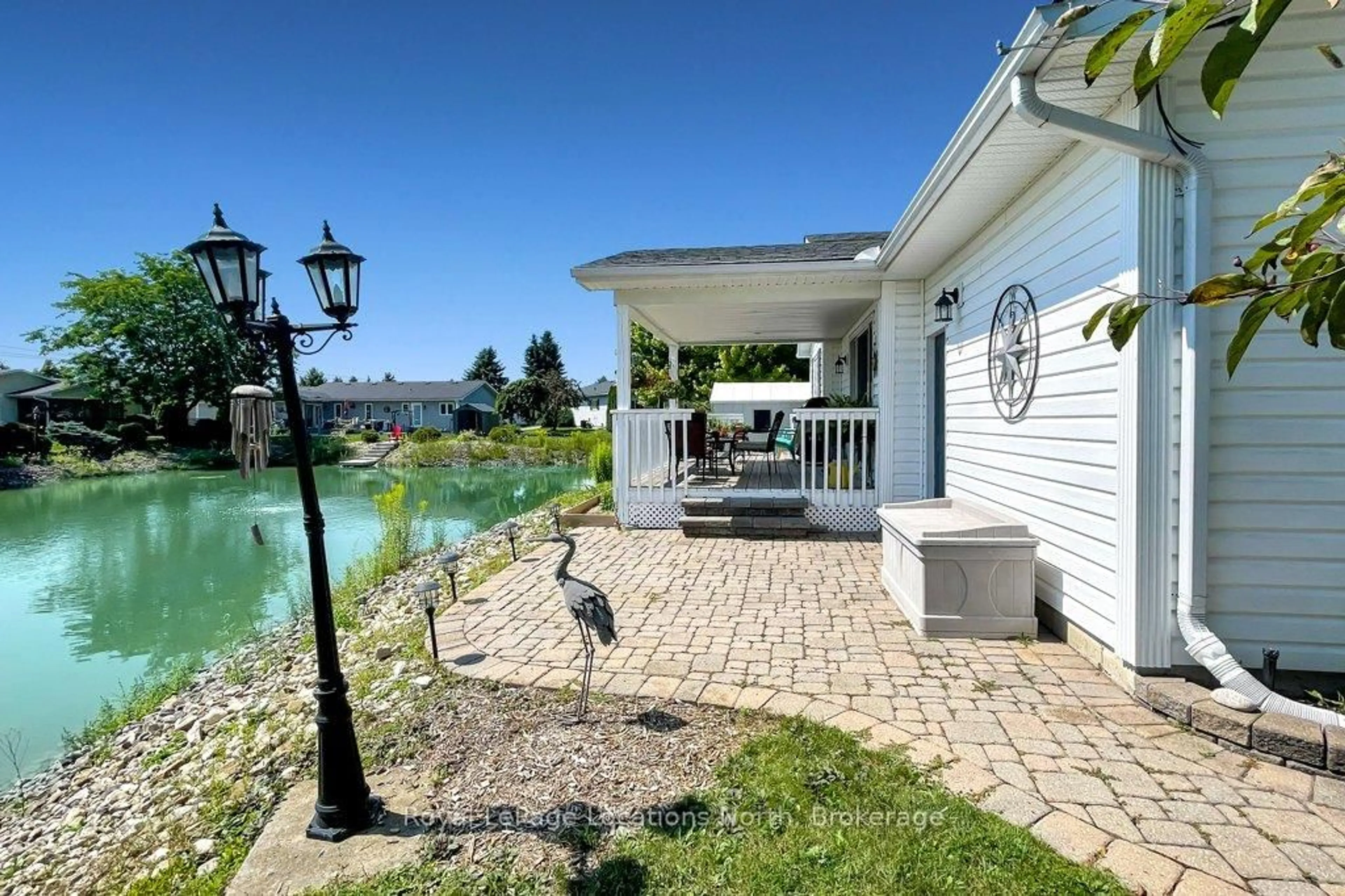 Patio, water/lake/river/ocean view for 16 Atlantic Ave, Wasaga Beach Ontario L9Z 3A8