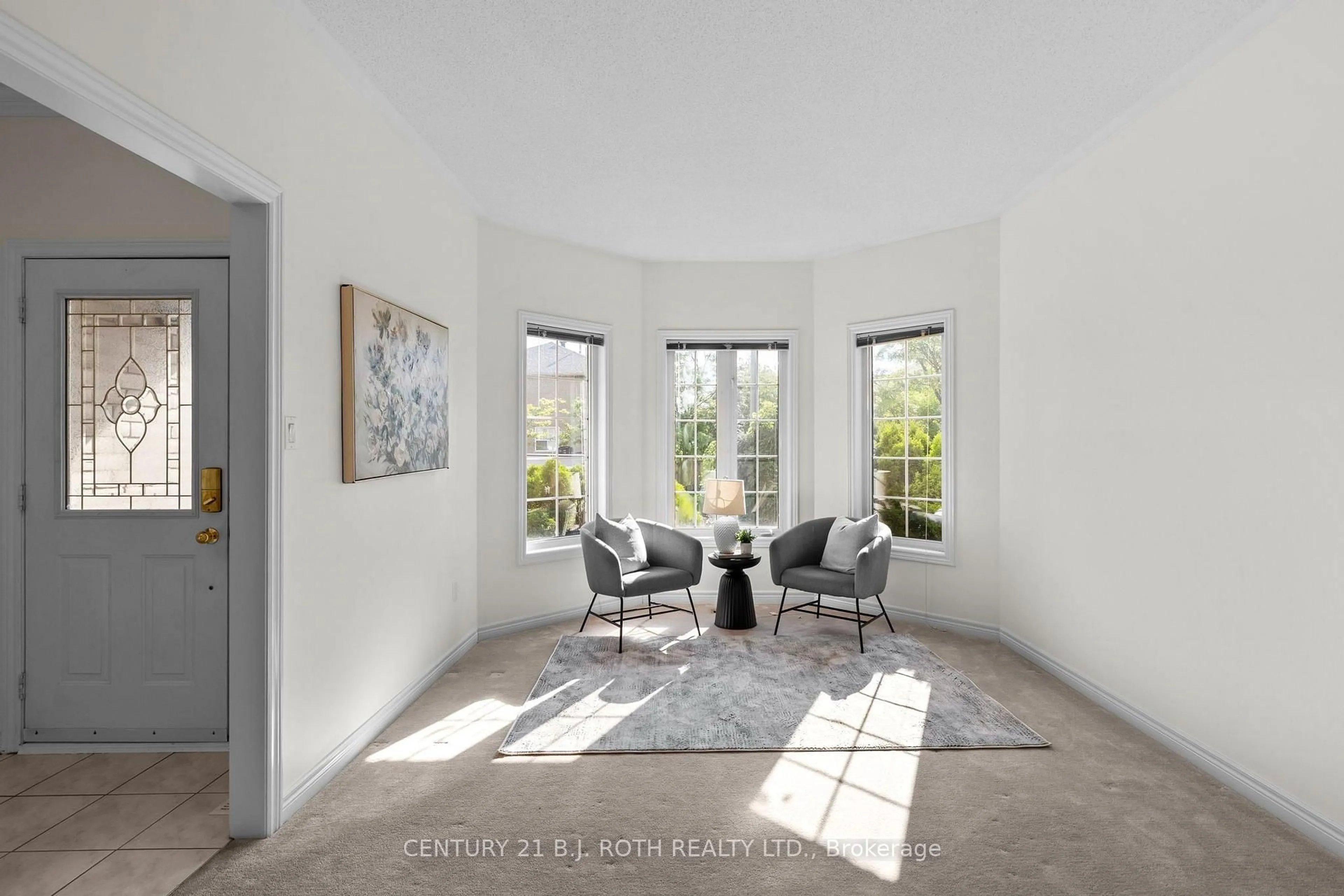 Living room with furniture, unknown for 14 Prince George Cres, Barrie Ontario L4N 0K8