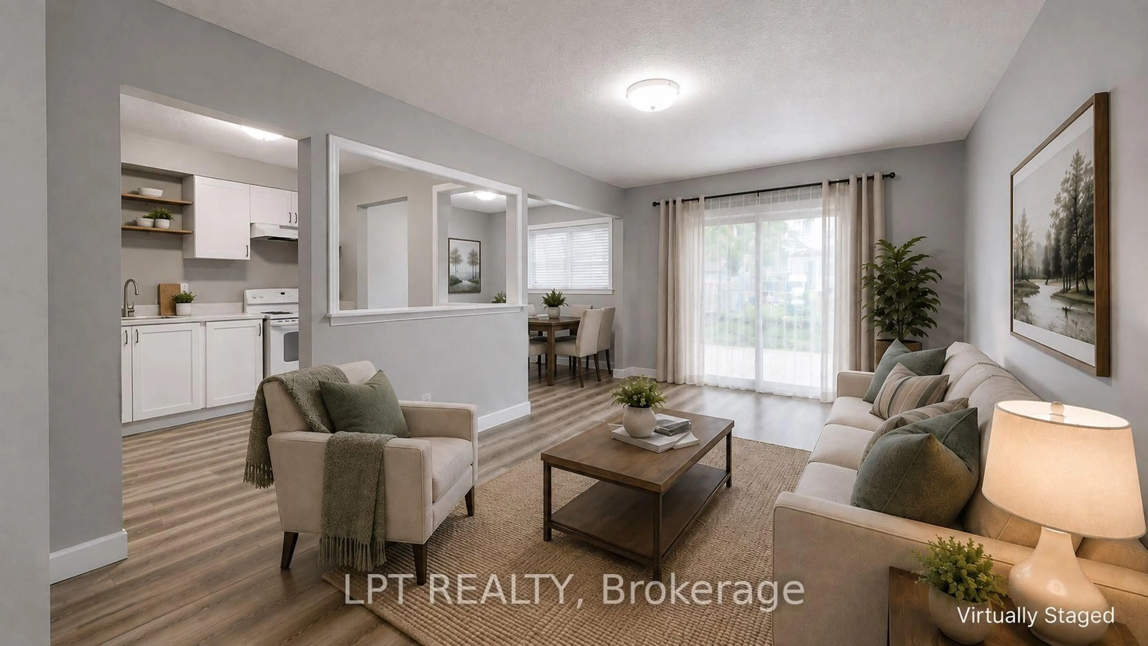 Living room with furniture, unknown for 38 Chaucer Cres, Barrie Ontario L4N 4T7
