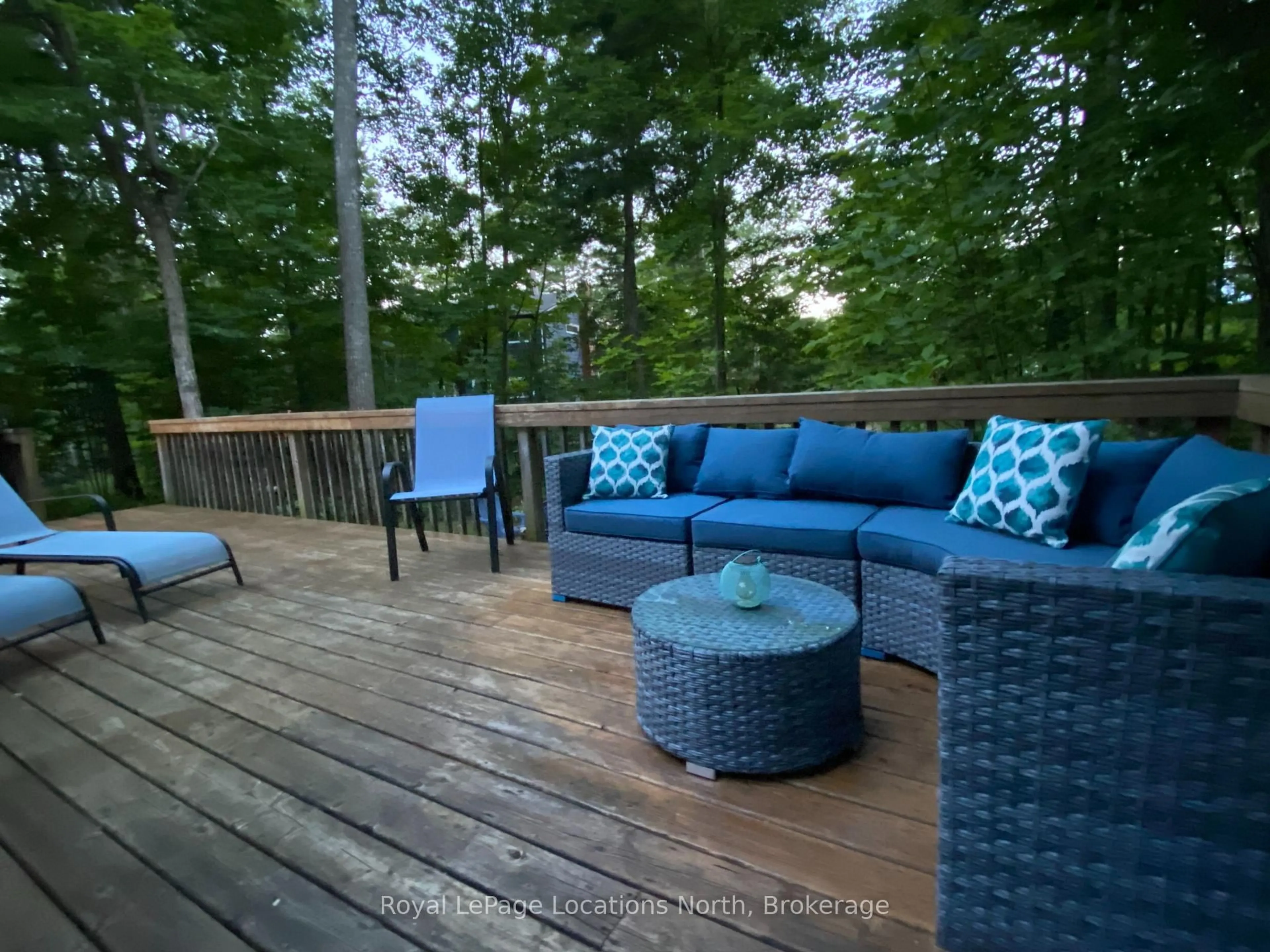 Patio, forest/trees view for 1204 Tiny Beaches Road North Rd, Tiny Ontario L9M 0H7