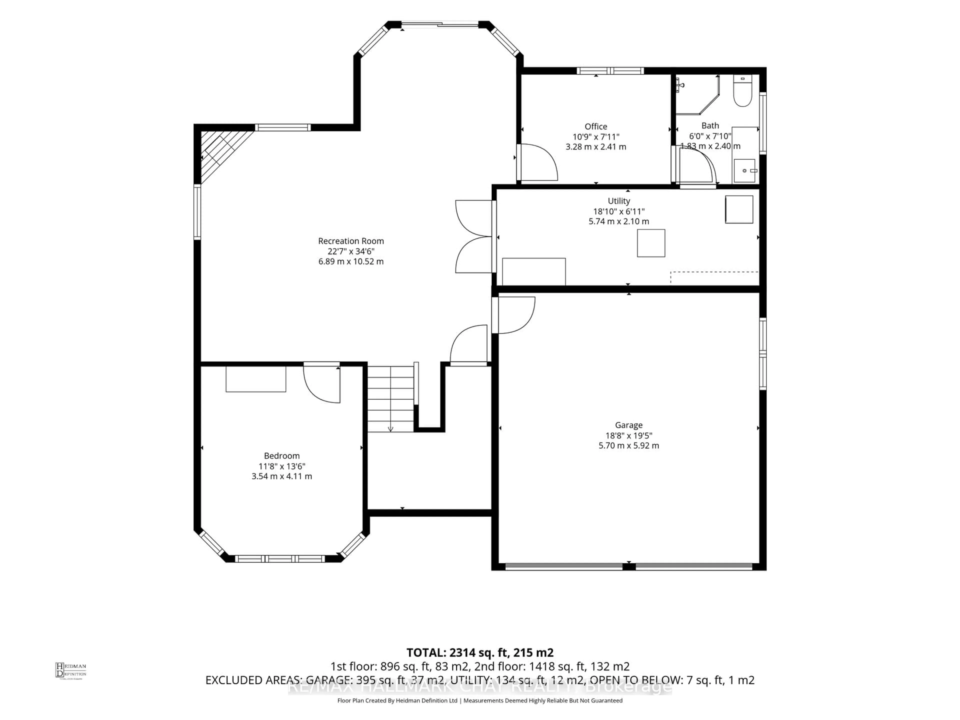 Floor plan for 31 Falling Brook Dr, Barrie Ontario L4N 7E9