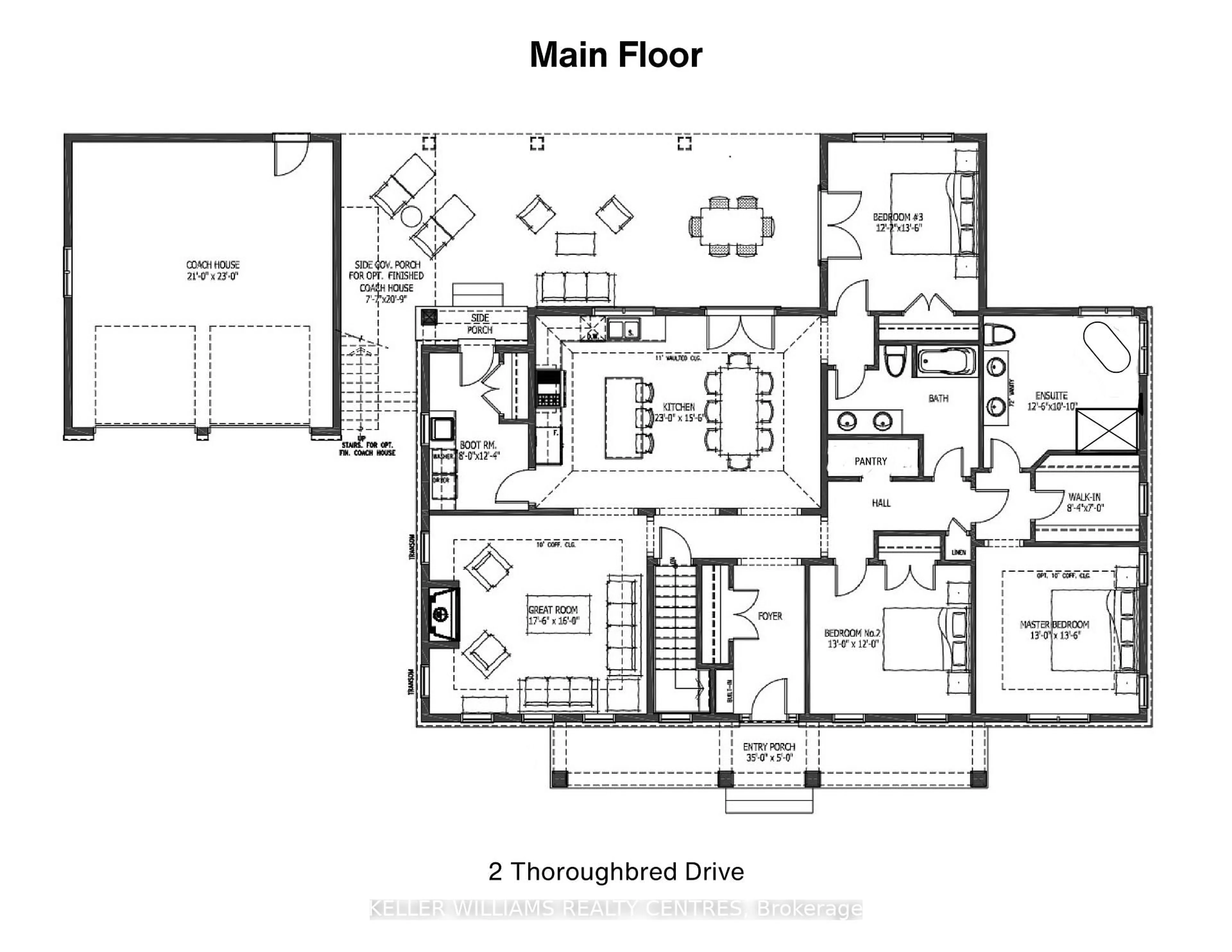 Floor plan for 2 Thoroughbred Dr, Oro-Medonte Ontario L0K 1E0