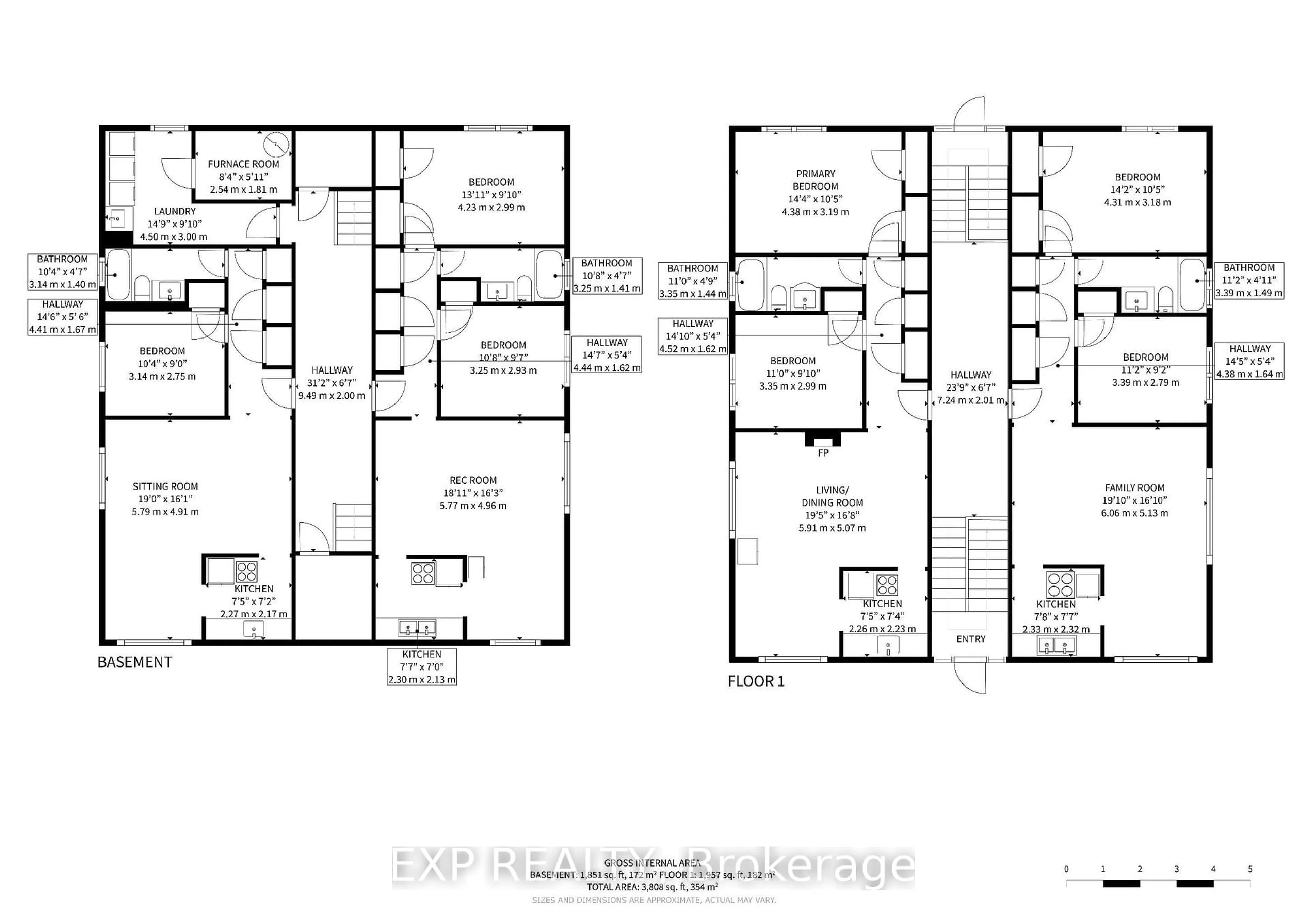Floor plan for 89 Donald St, Barrie Ontario L4N 1E6