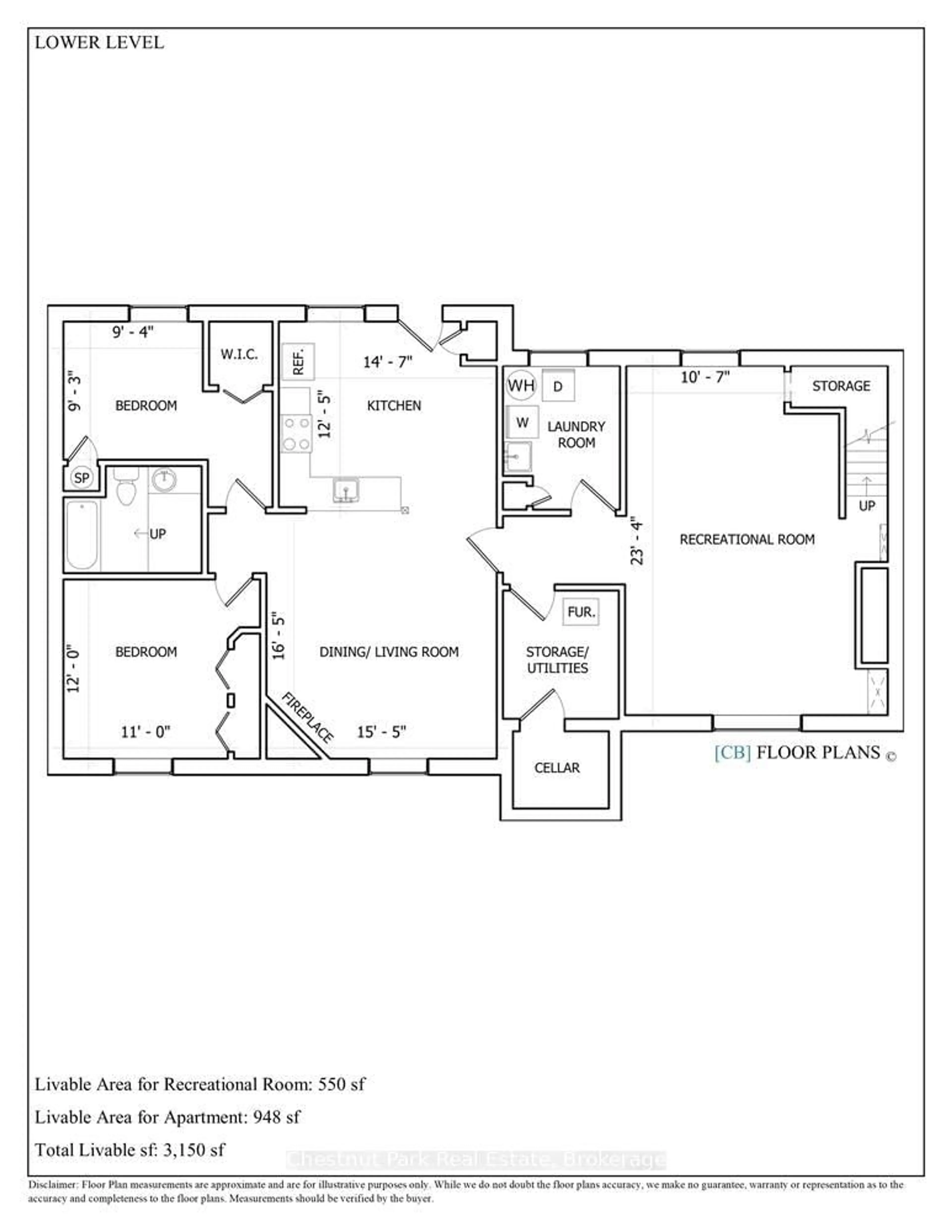 Floor plan for 7802 36/37 Nottawasaga Sdrd, Clearview Ontario L0M 1P0