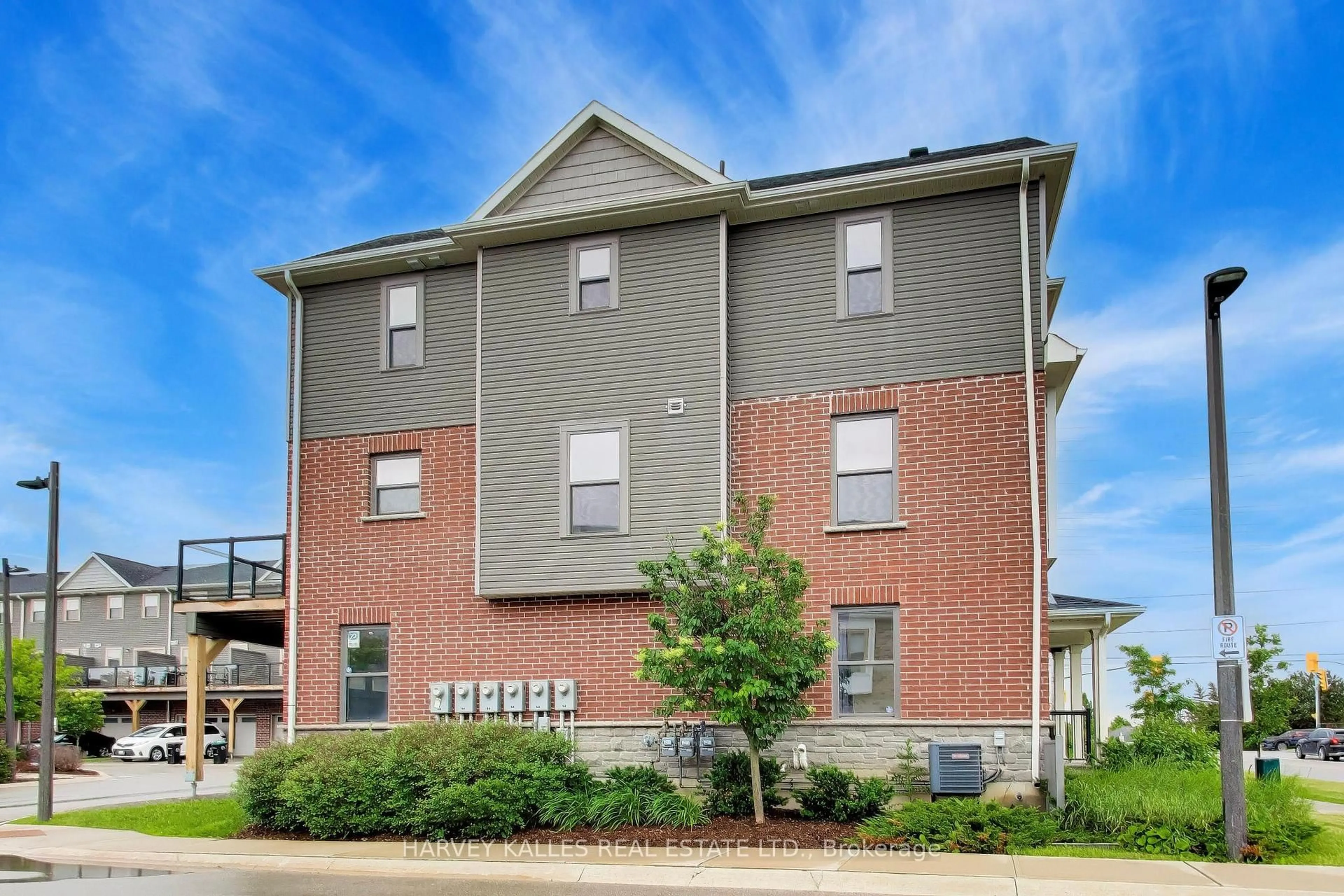 Home with brick exterior material, street for 1 Leggott Ave #38, Barrie Ontario L4M 0K7