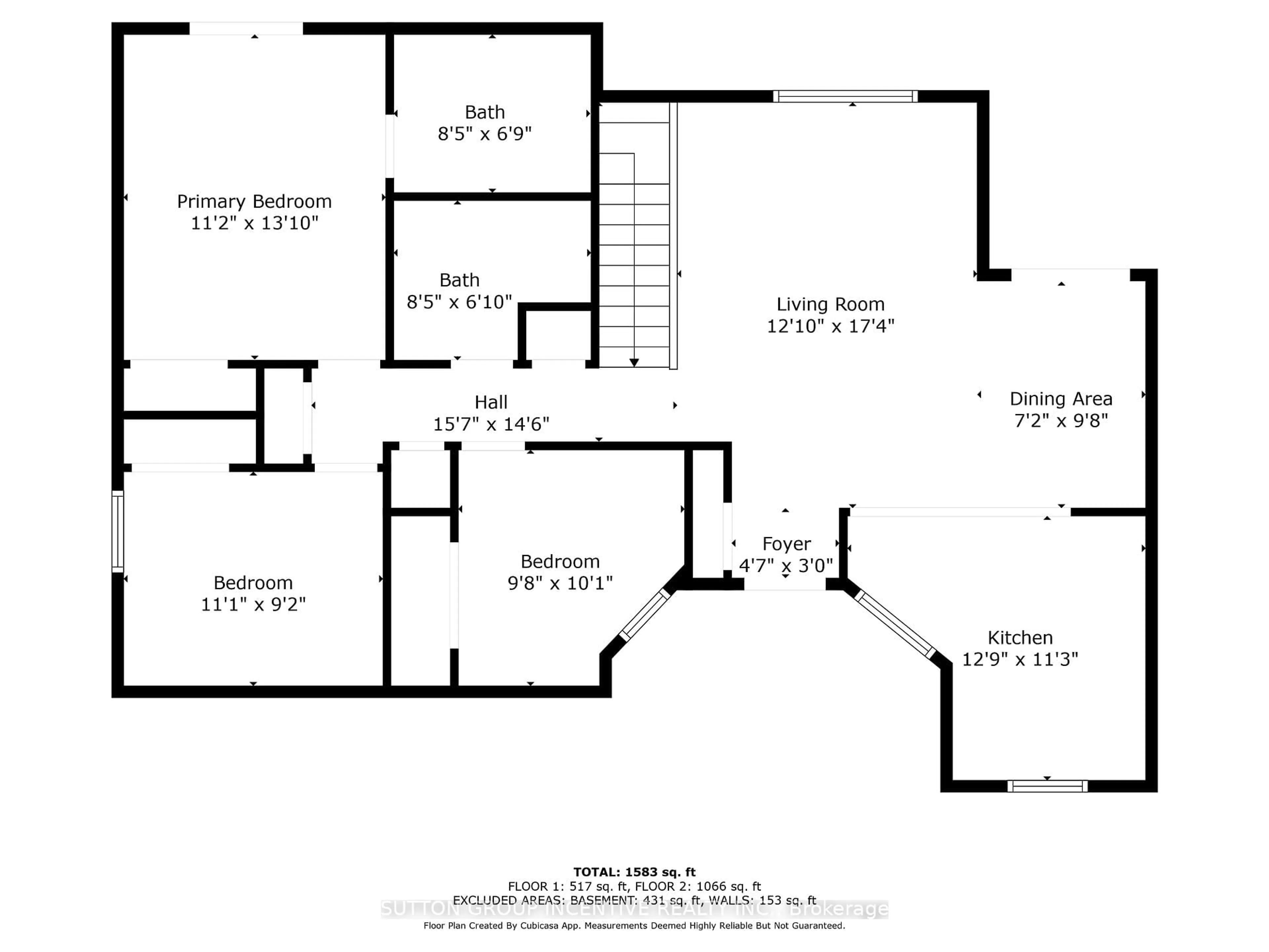 Floor plan for 5274 5 Sunnidale Concession Rd, Clearview Ontario L0M 1N0