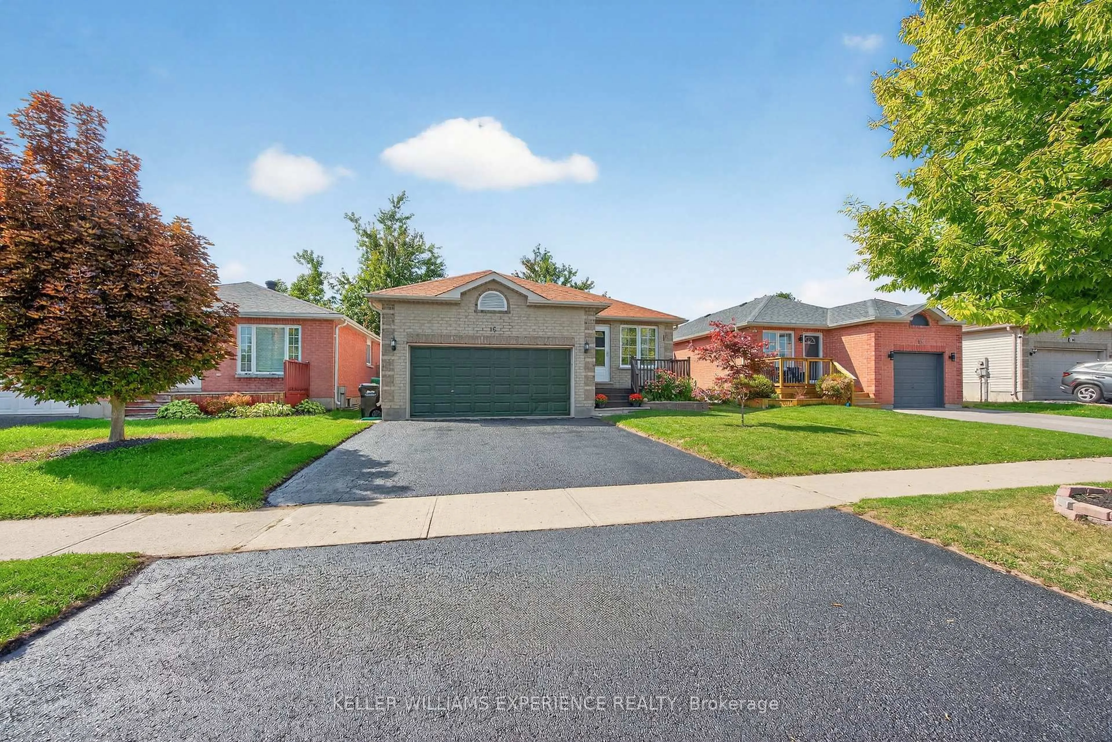 Home with brick exterior material, street for 16 Larkin Dr, Barrie Ontario L4M 7A9