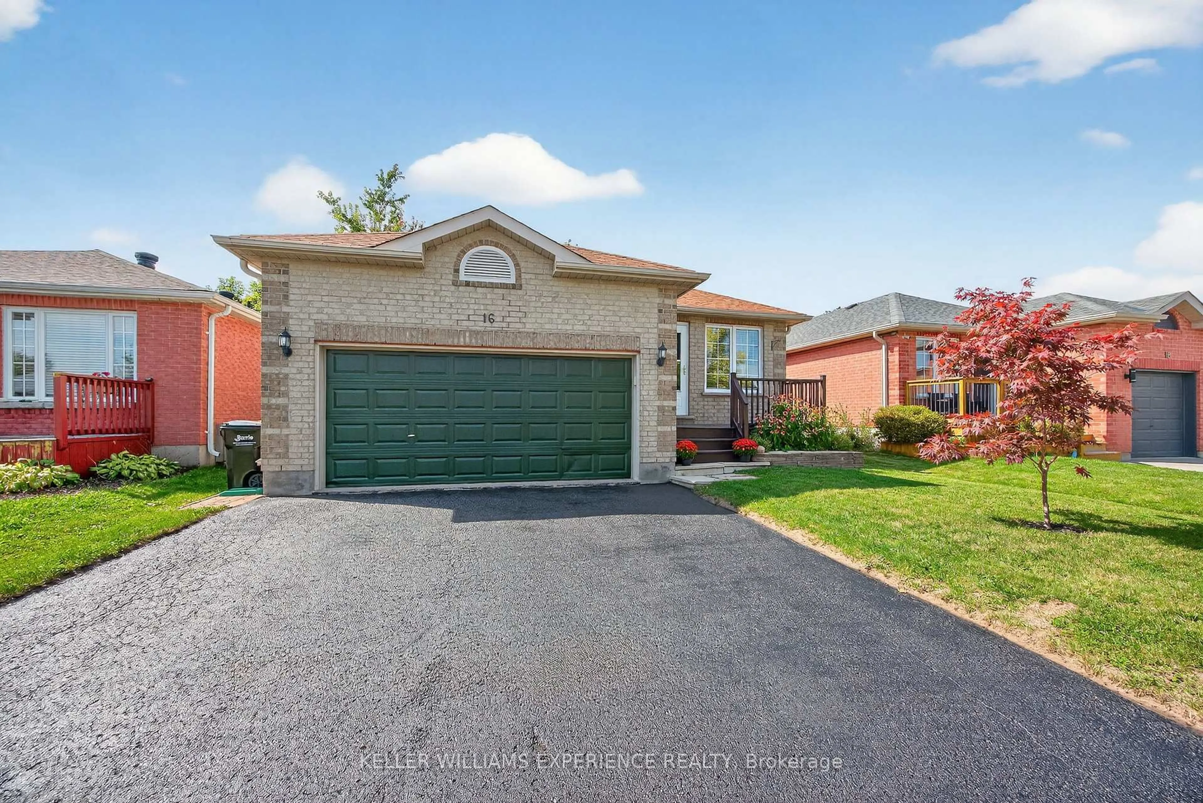 Home with brick exterior material, street for 16 Larkin Dr, Barrie Ontario L4M 7A9