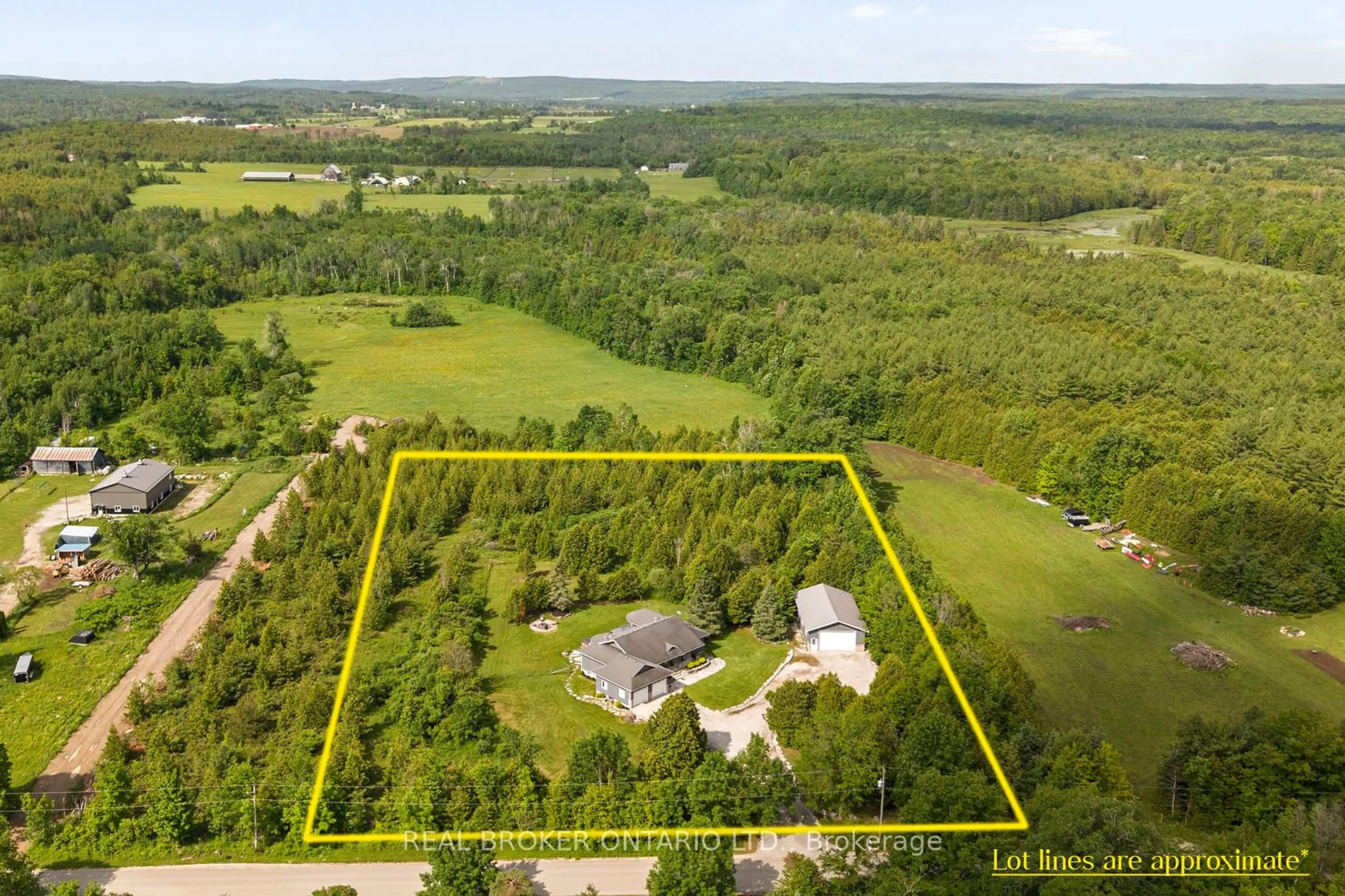 A pic from outside/outdoor area/front of a property/back of a property/a pic from drone, water/lake/river/ocean view for 2200 Wainman Line, Severn Ontario L0K 1E0