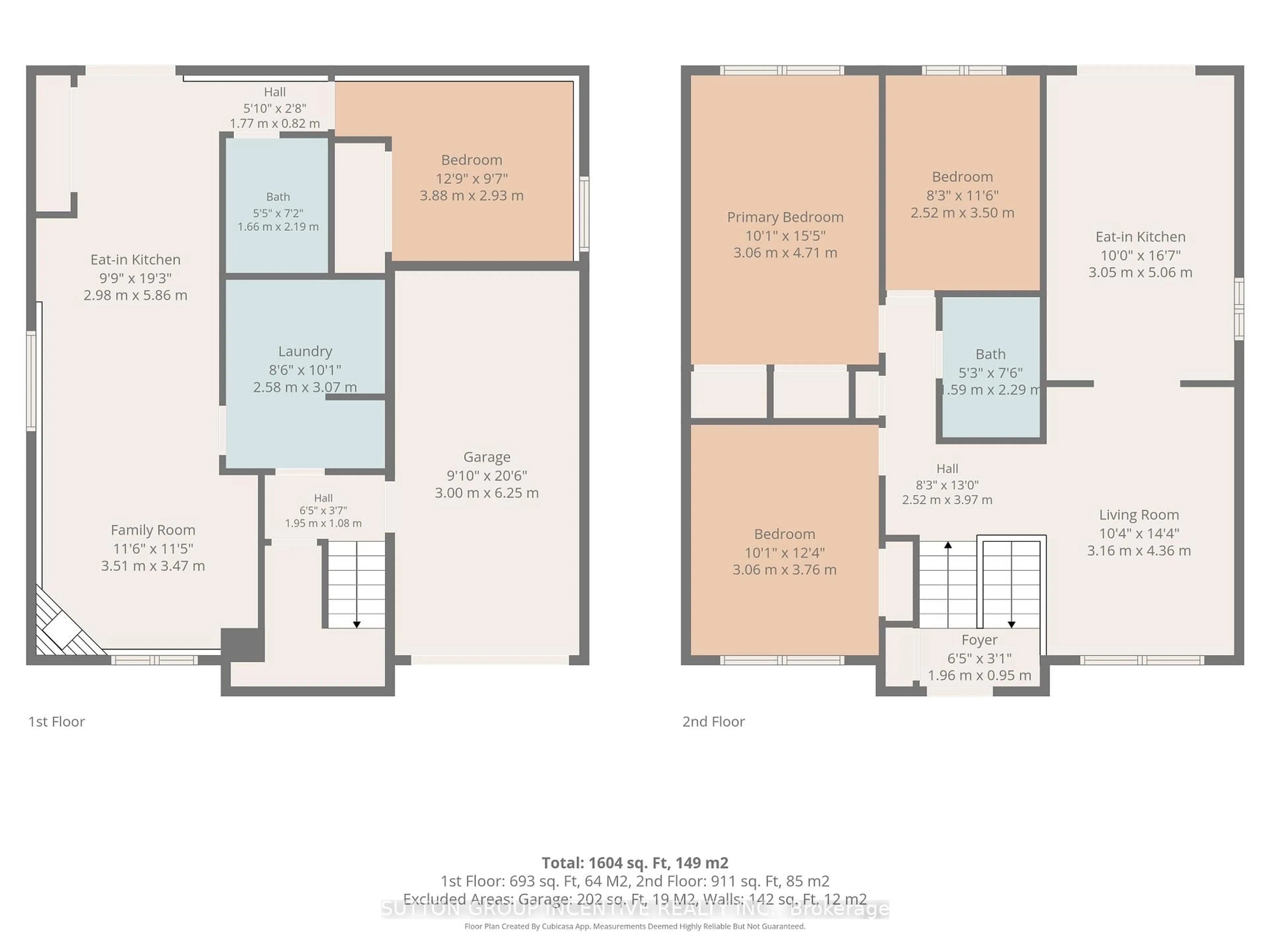 Floor plan for 2 Hewitt Pl, Barrie Ontario L4M 7B4