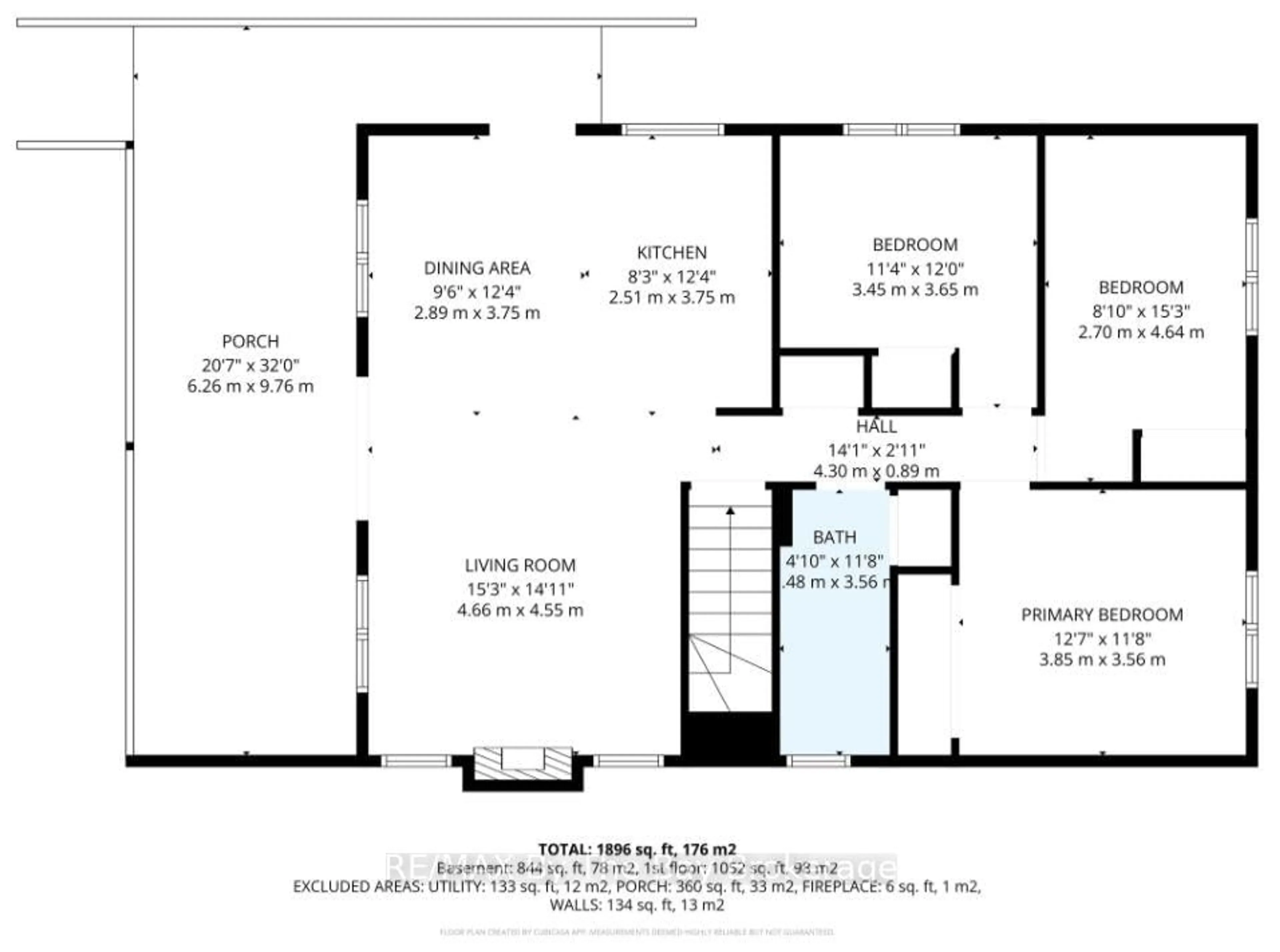 Floor plan for 12 5th Lane, Wasaga Beach Ontario L9Z 2E9