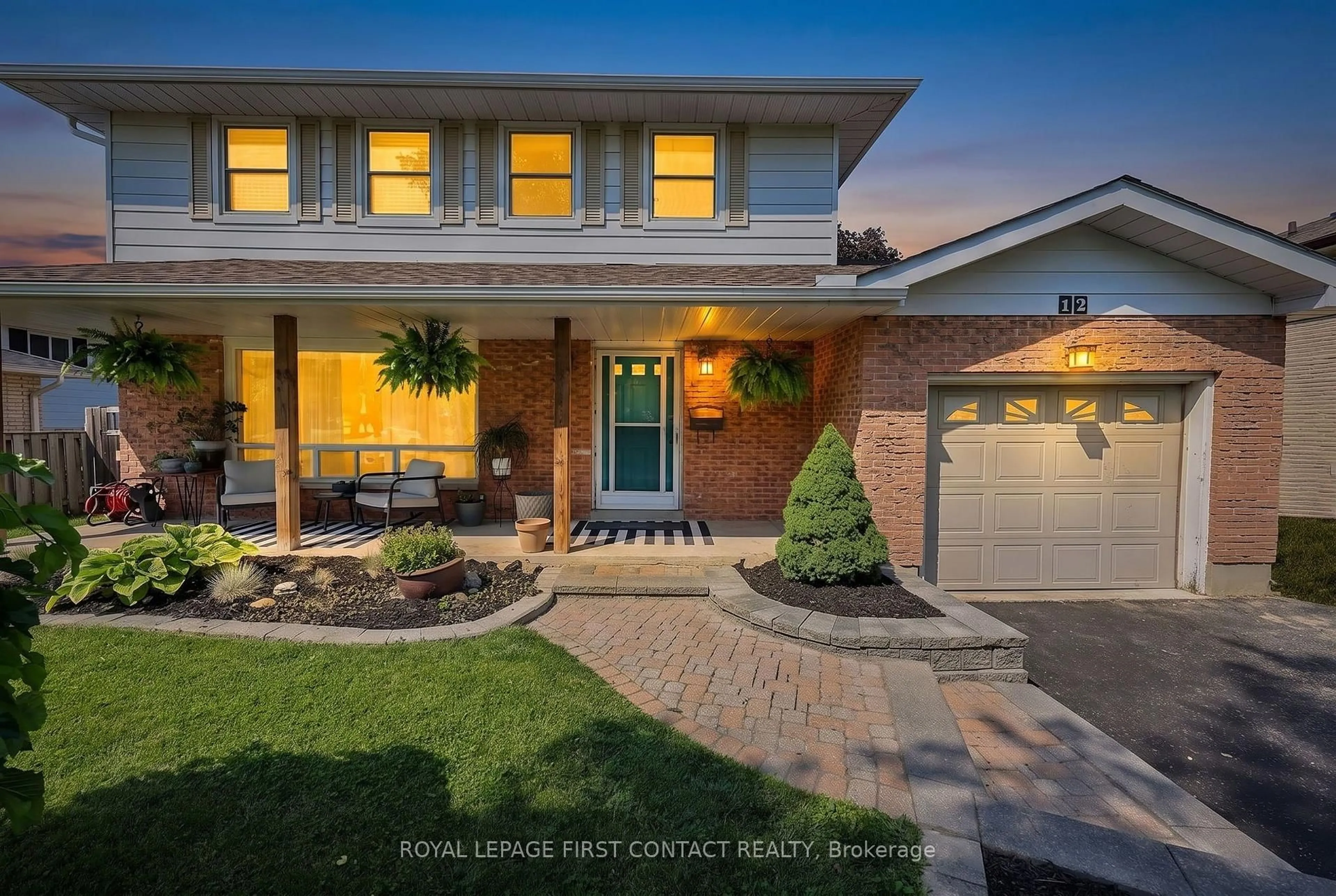 Home with brick exterior material, street for 12 Davies Cres, Barrie Ontario L4M 2M3