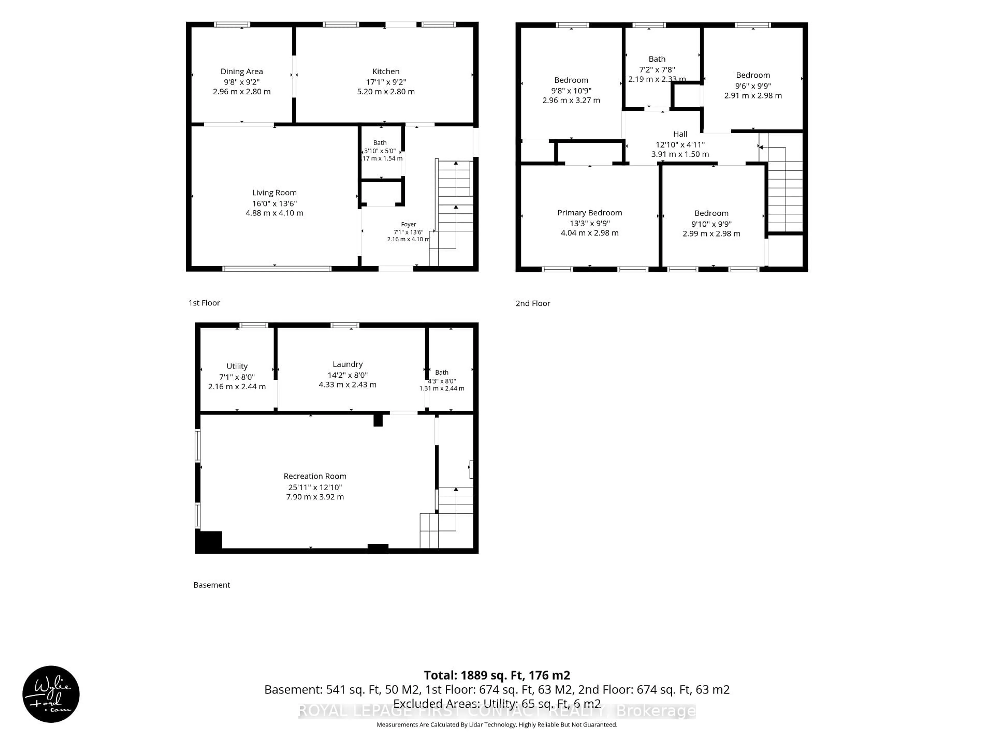 Floor plan for 12 Davies Cres, Barrie Ontario L4M 2M3