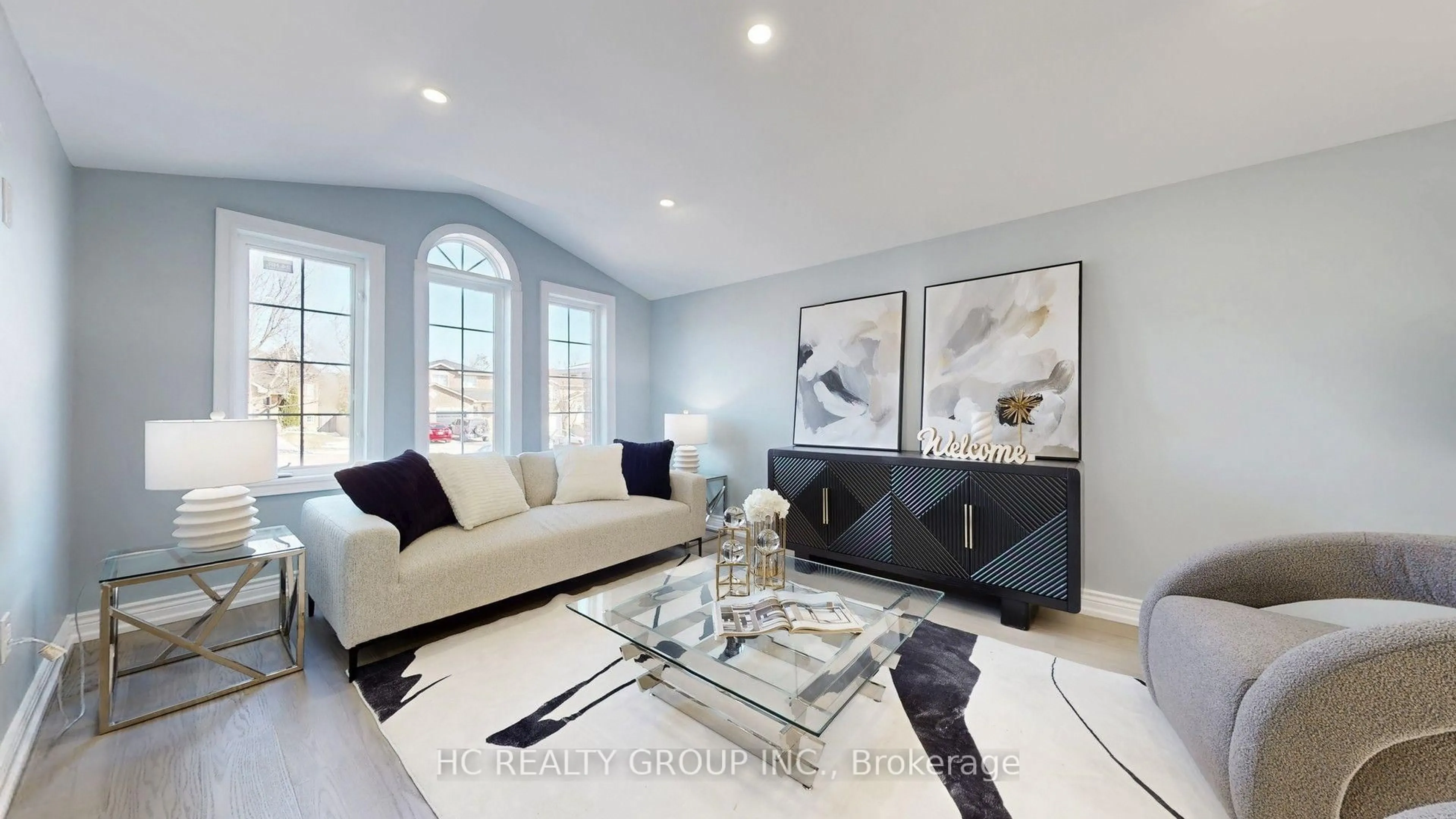 Living room with furniture, unknown for 75 Ambler Bay, Barrie Ontario L4M 7A6