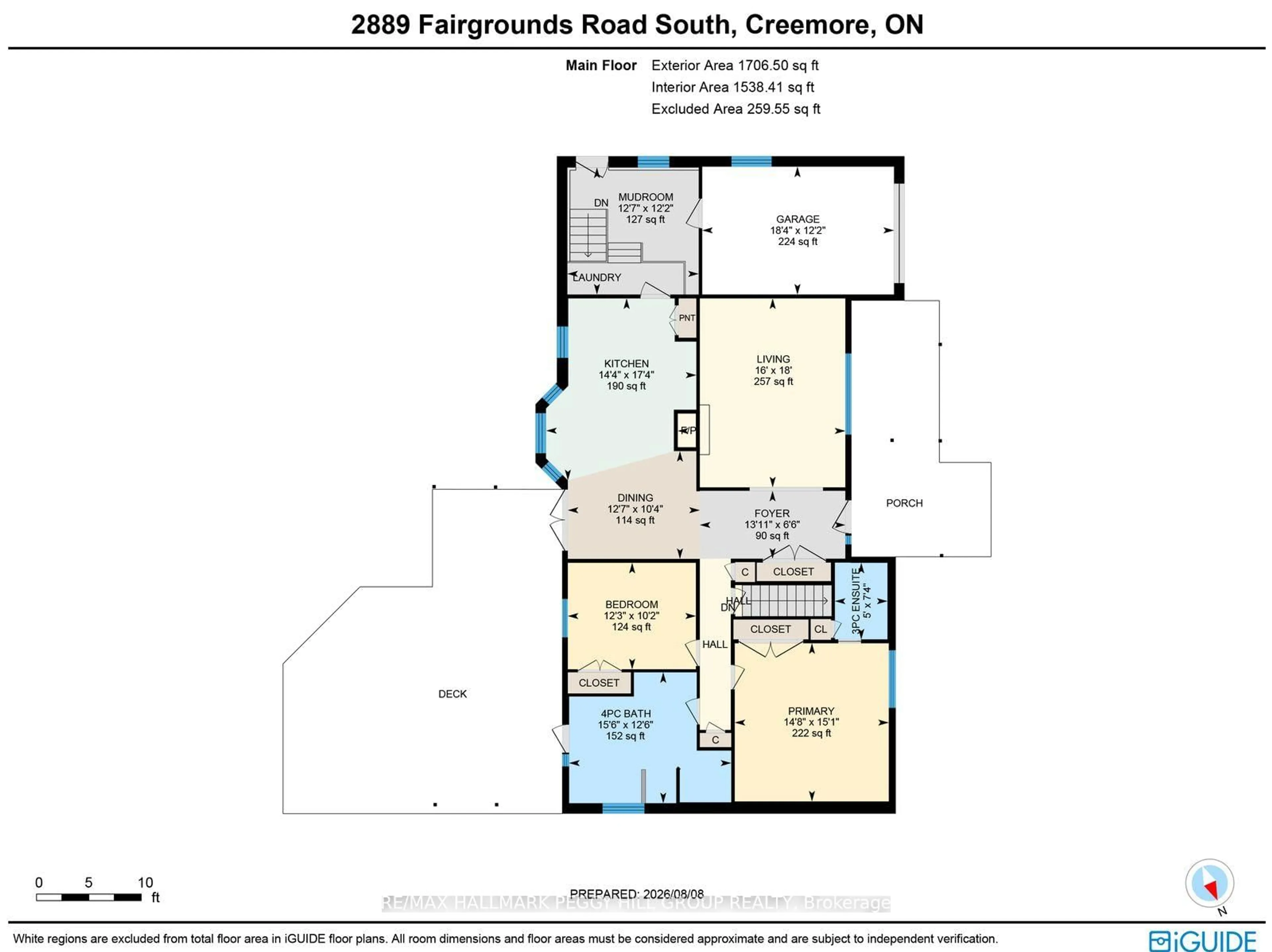 Floor plan for 2889 Fairgrounds Rd, Clearview Ontario L0M 1G0