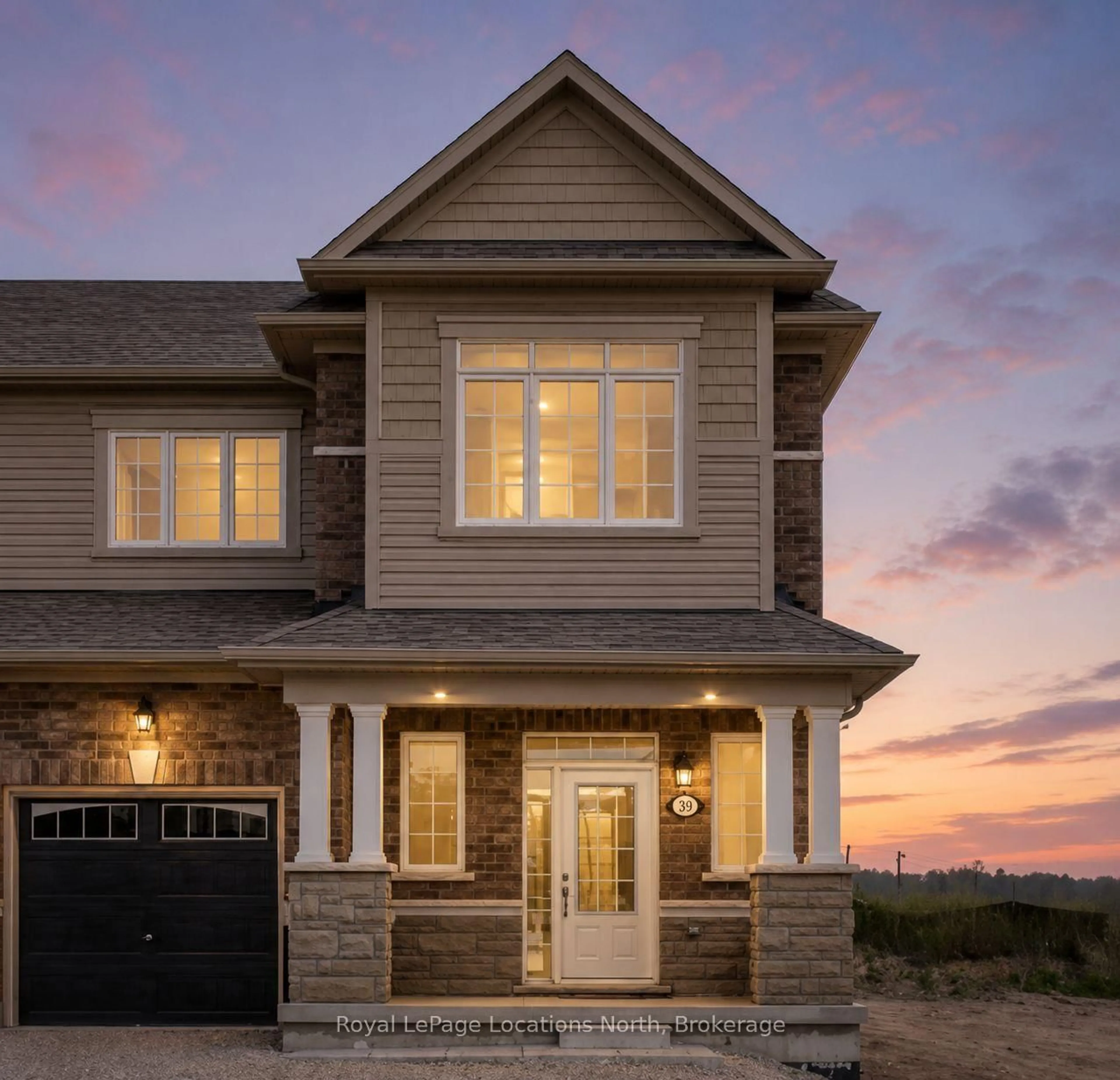 Home with brick exterior material, street for 39 Stately Dr, Wasaga Beach Ontario L9Z 0L9