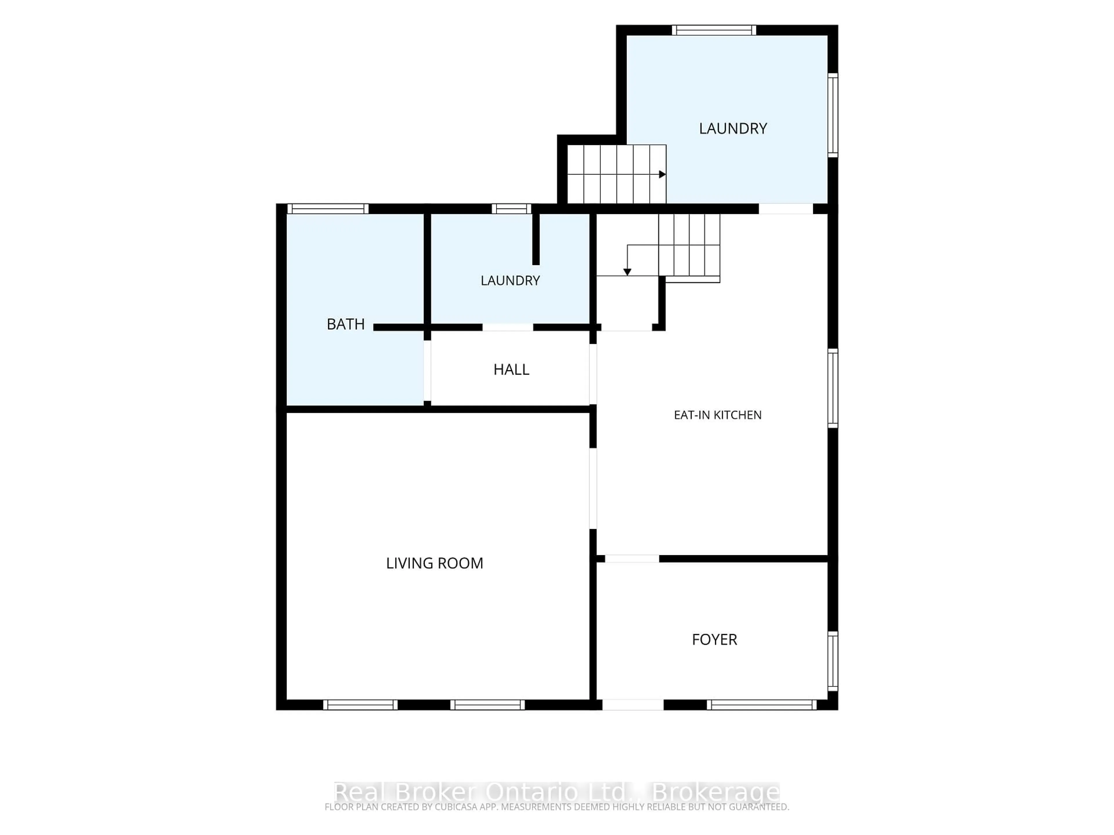 Floor plan for 137 Fourth St, Midland Ontario L4R 3S9