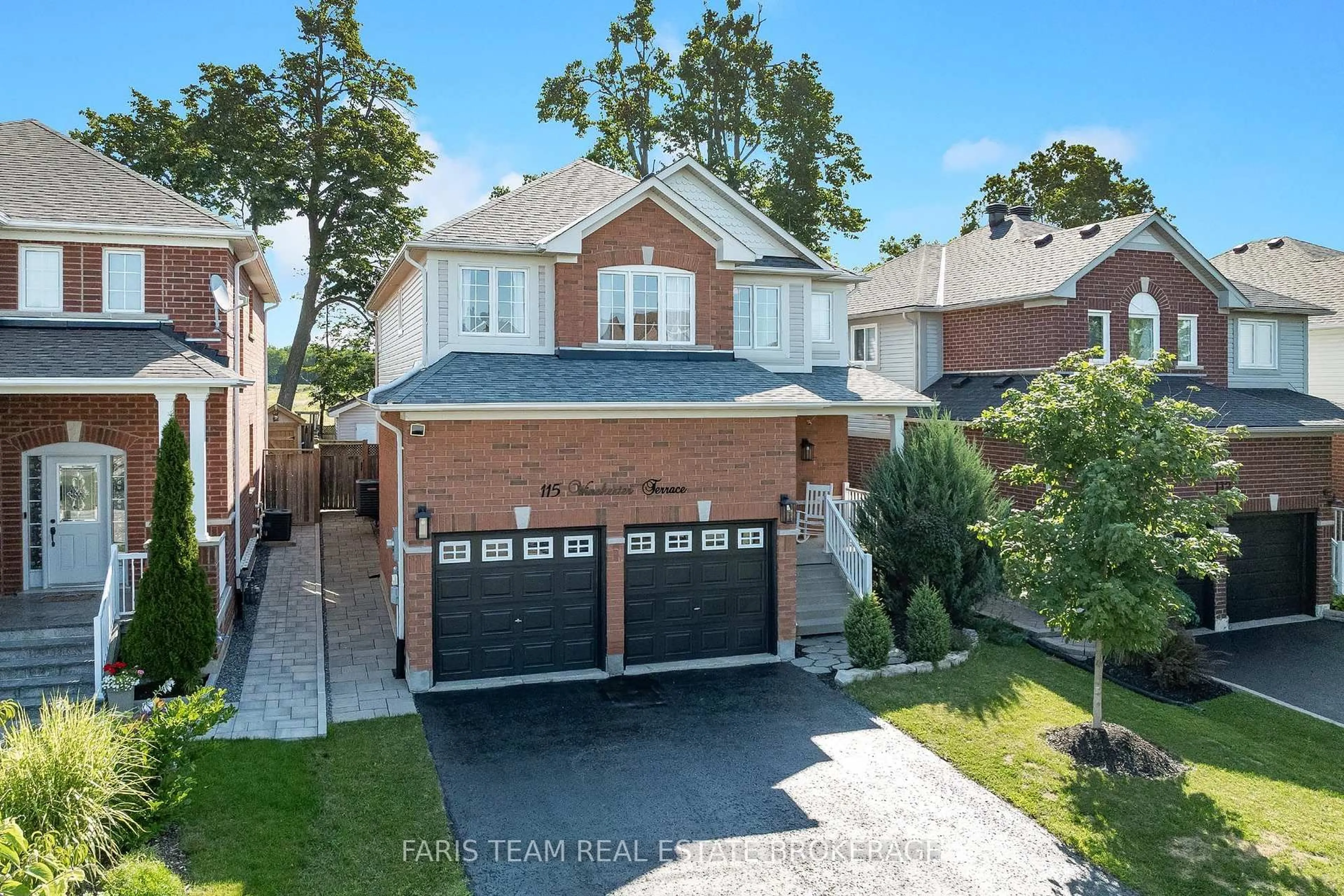 Home with brick exterior material, street for 115 Winchester Terr, Barrie Ontario L4M 0B3