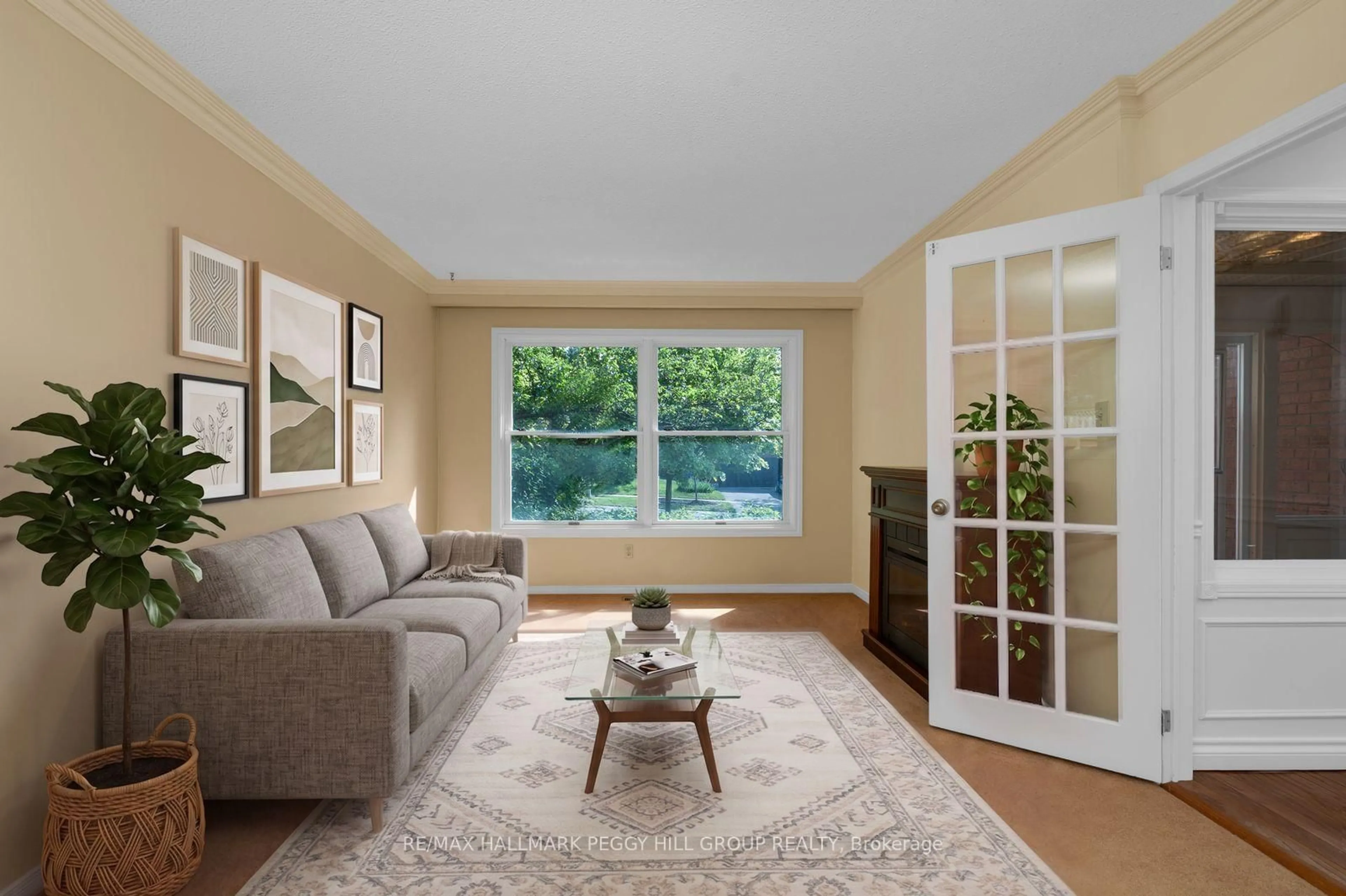 Living room with furniture, unknown for 22 Richler Cres, Barrie Ontario L4N 6E6