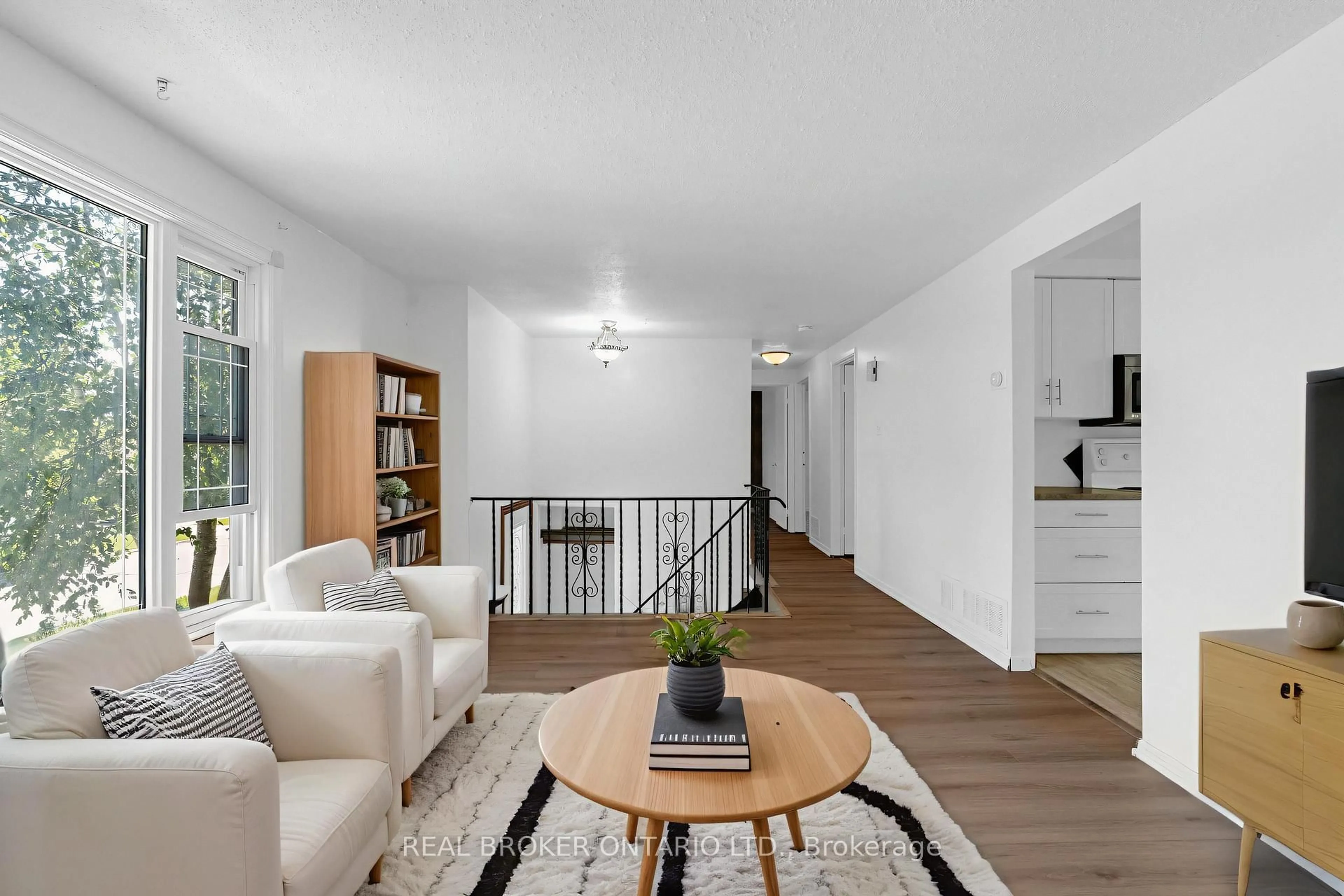 Living room with furniture, unknown for 57 Bernick Dr, Barrie Ontario L4M 5C1