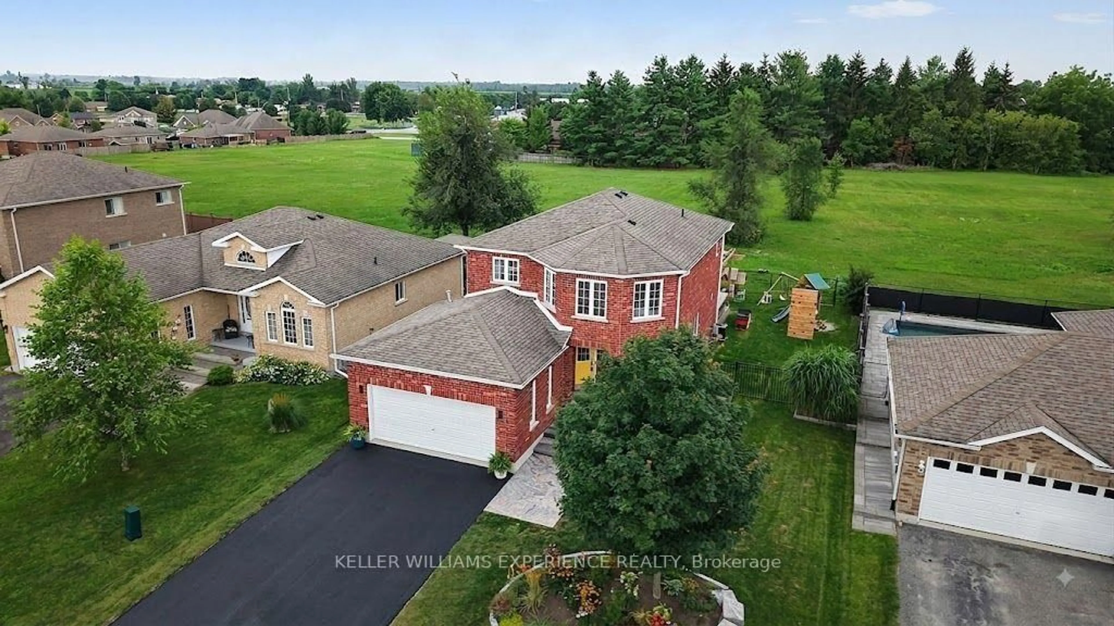 A pic from outside/outdoor area/front of a property/back of a property/a pic from drone, street for 30 Nash Ave, Springwater Ontario L0L 1P0