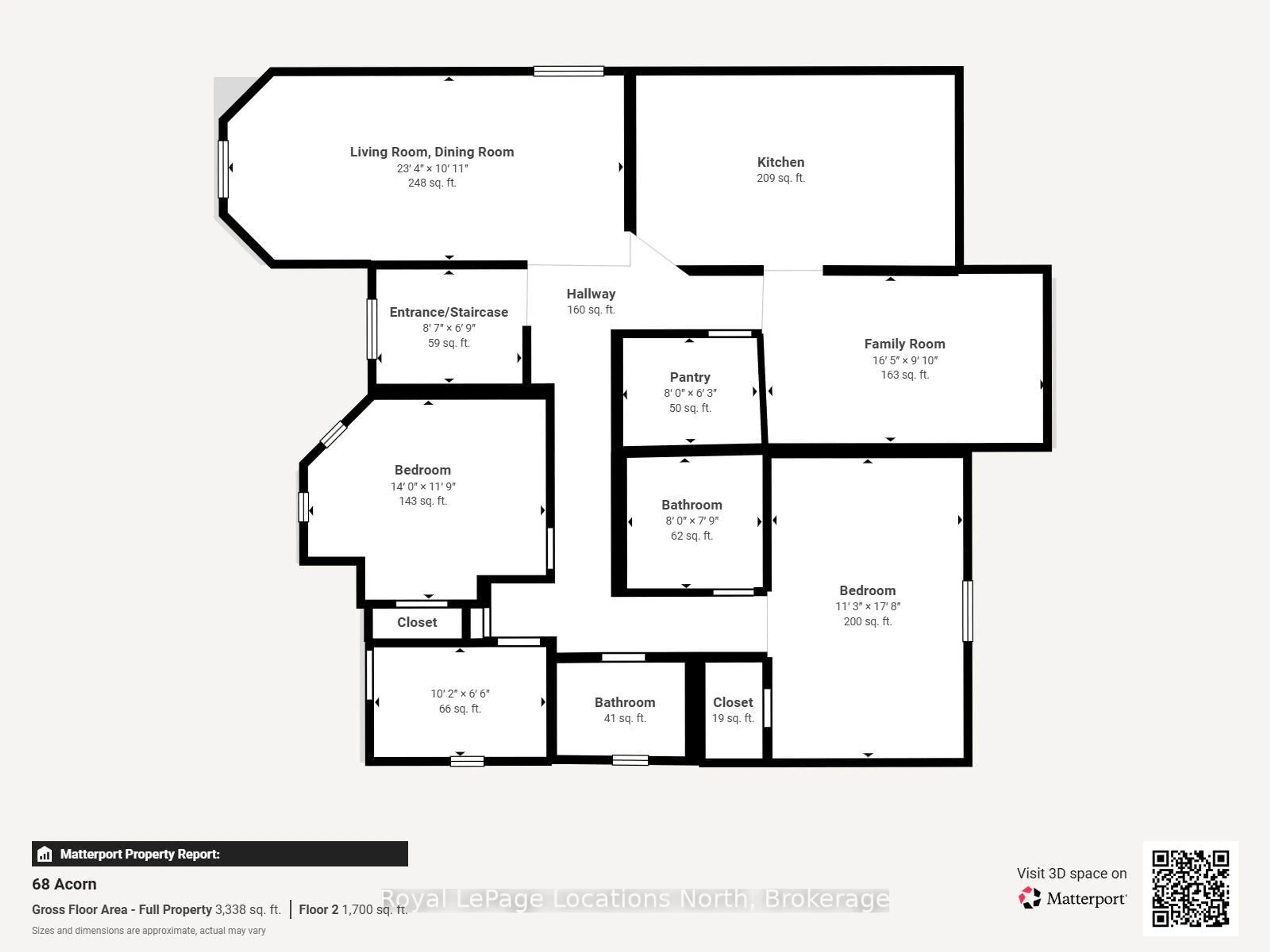 Floor plan for 68 Acorn Cres, Wasaga Beach Ontario L9Z 1L7