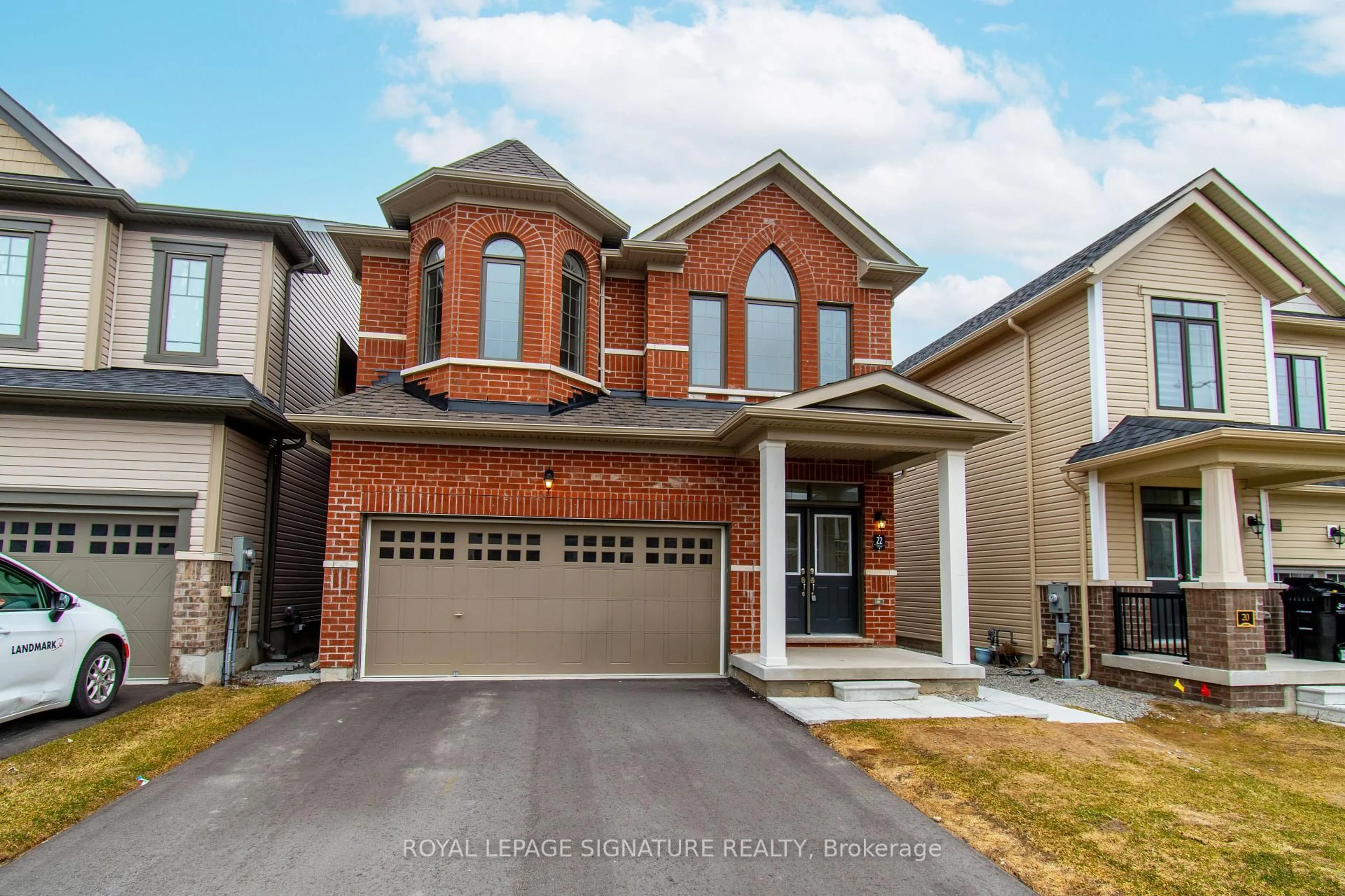Home with brick exterior material, street for 22 Prudhoe Terr, Barrie Ontario L9S 2Z8