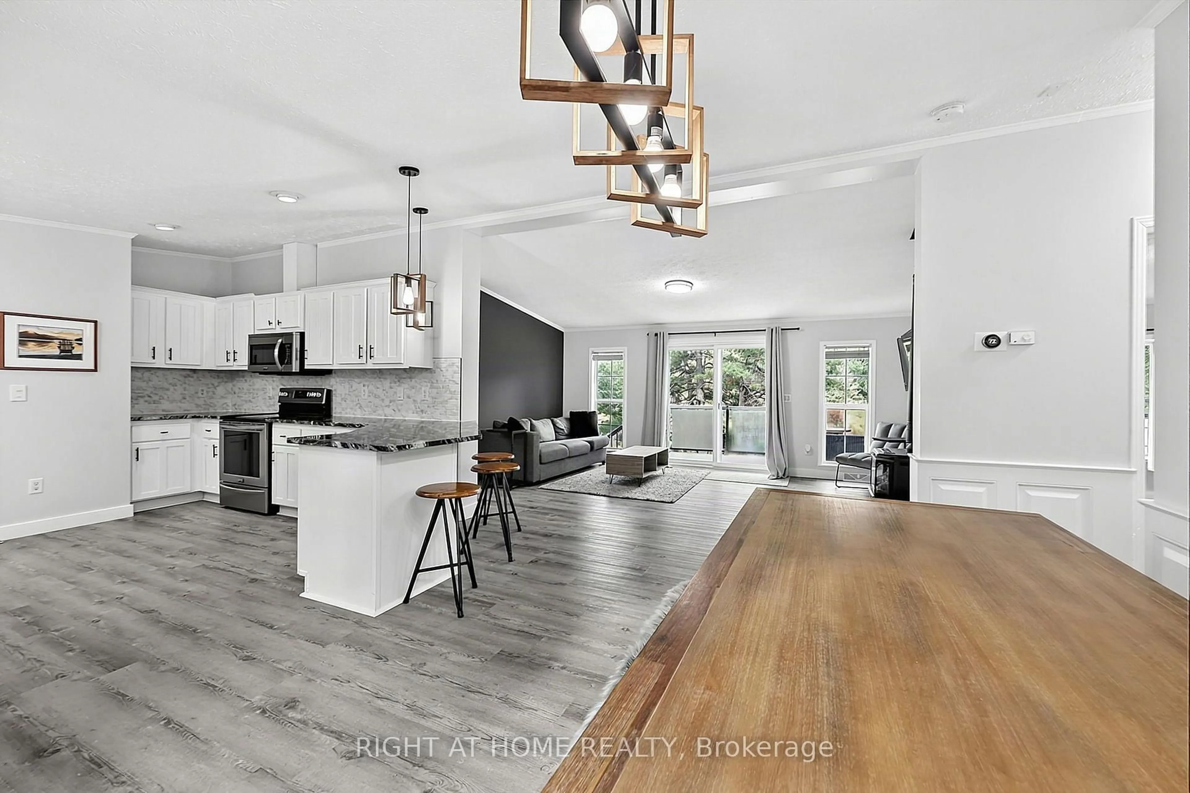 Open concept kitchen, unknown for 8168 Laidlaw Ave, Ramara Ontario L0K 2B0