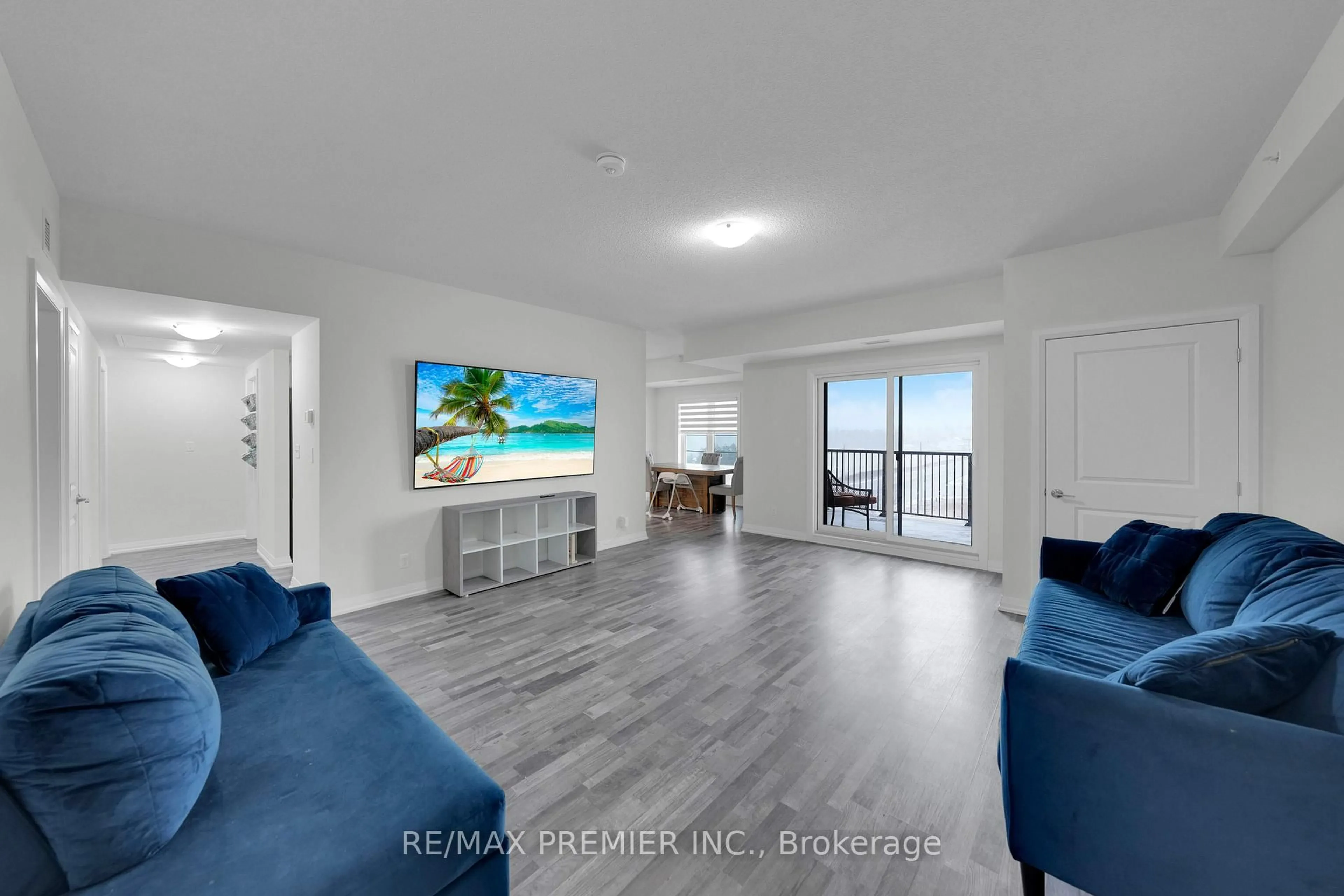 Living room with furniture, unknown for 54 Koda St #417, Barrie Ontario L9J 0J6