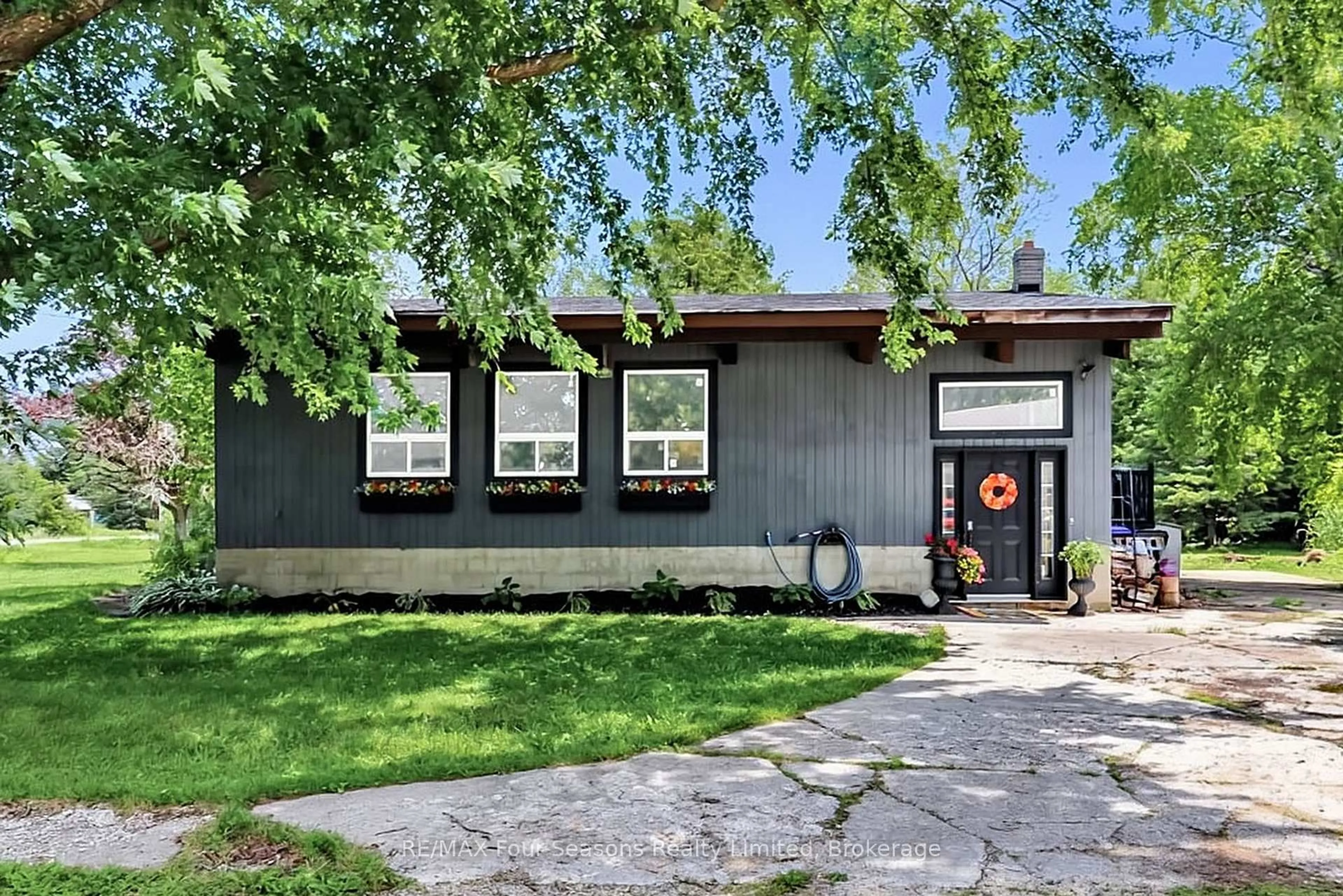 Home with brick exterior material, street for 7363 Sideroad 33 34 Rd, Clearview Ontario L0M 1S0