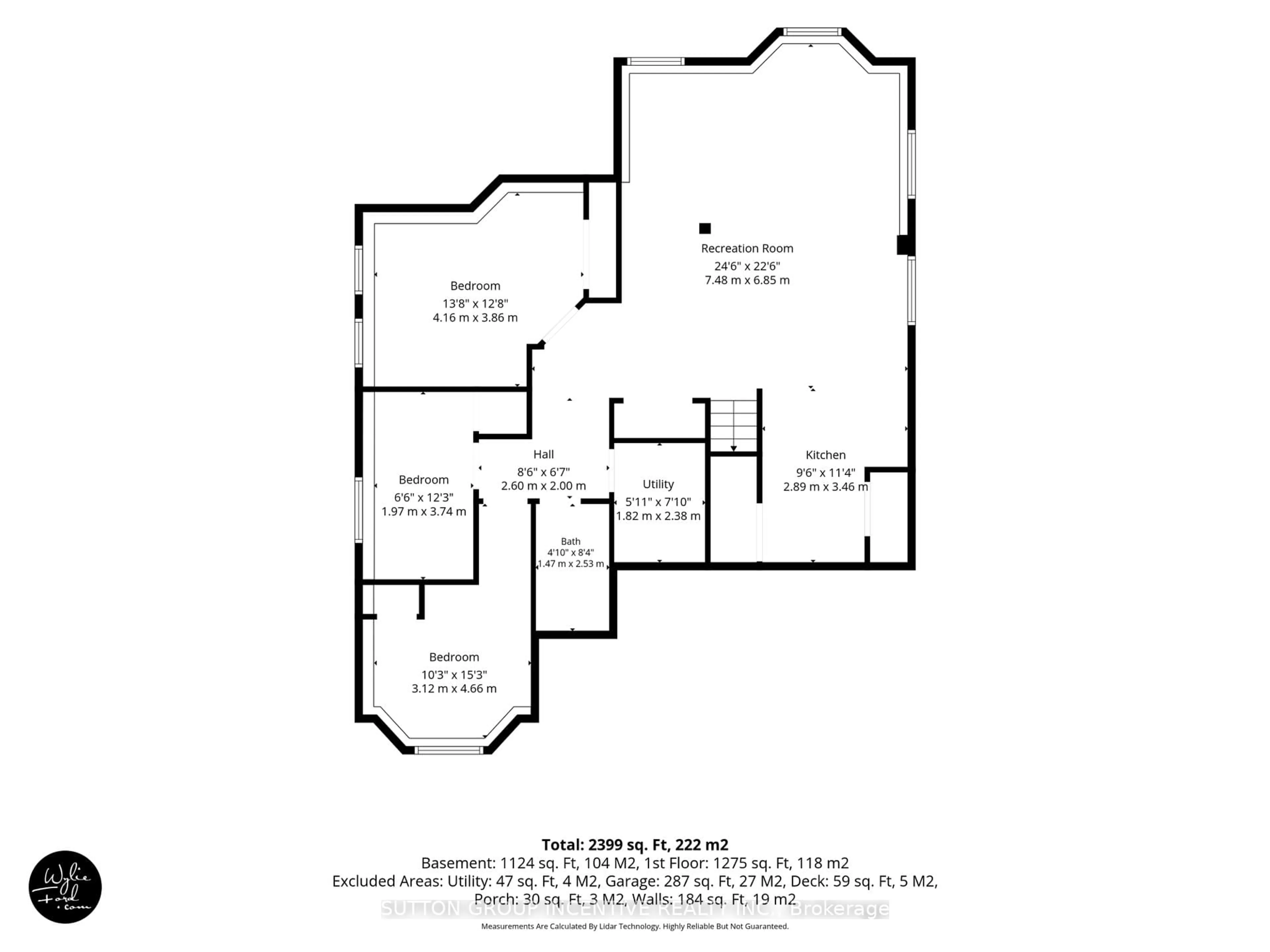Floor plan for 6 Riverdale Dr, Wasaga Beach Ontario L9Z 1E9