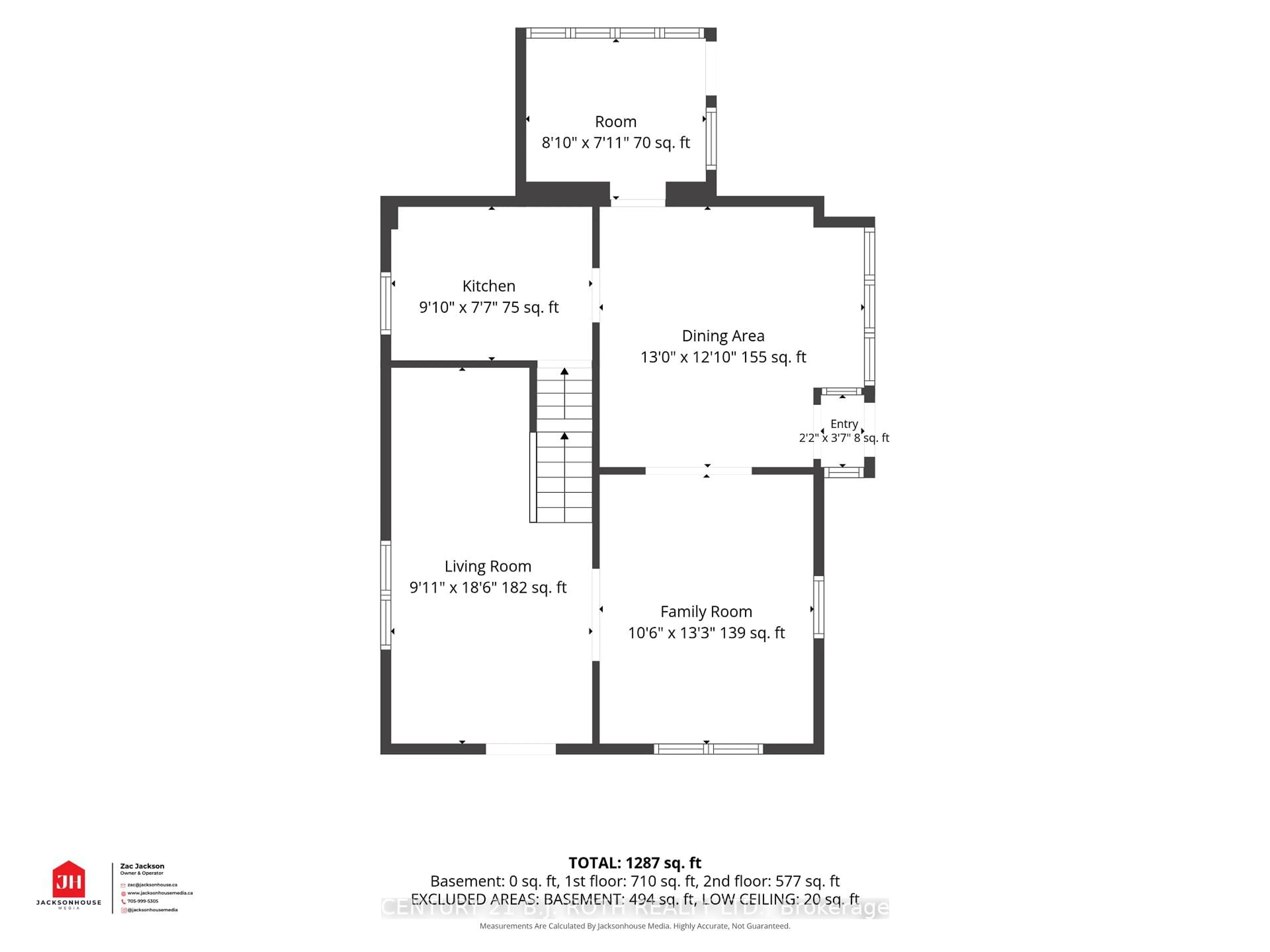 Floor plan for 356 West St, Orillia Ontario L3V 5E4