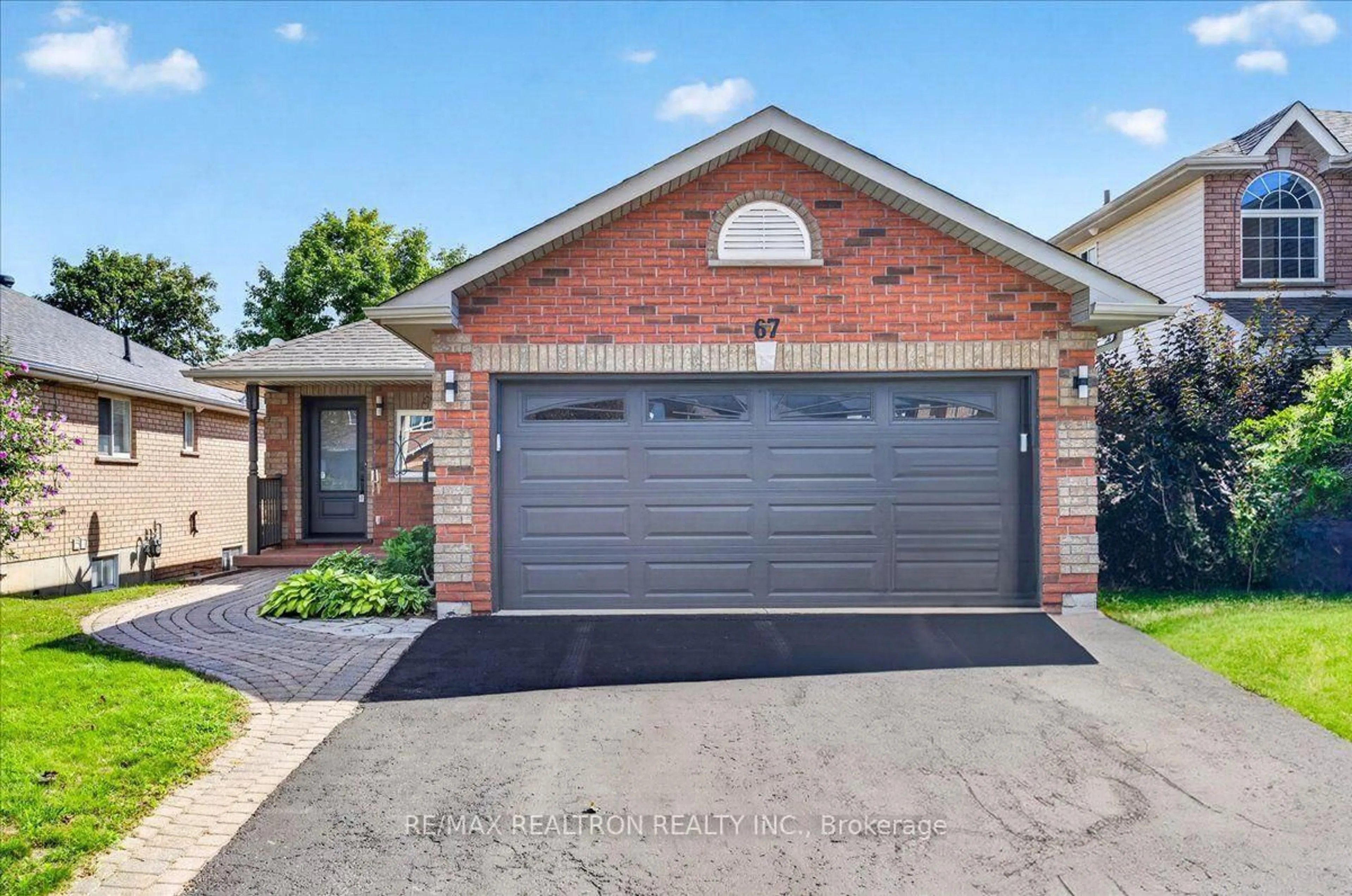 Home with brick exterior material, street for 67 Vanessa Dr, Orillia Ontario L3V 7W9