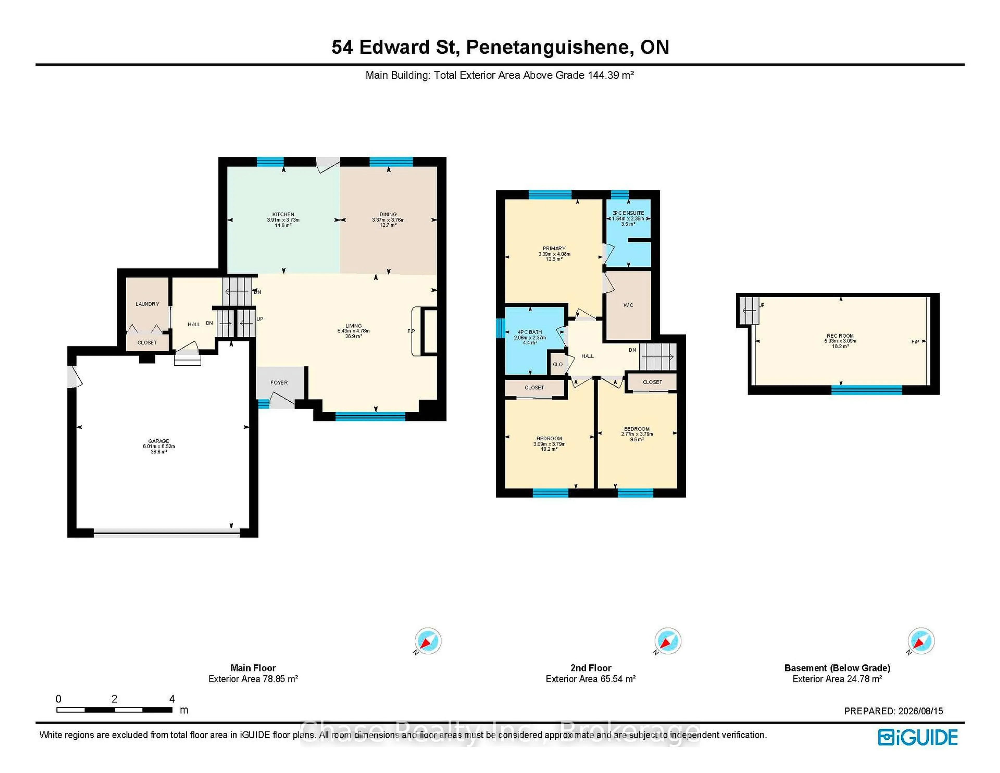 Floor plan for 54 Edward St, Penetanguishene Ontario L9M 1J8